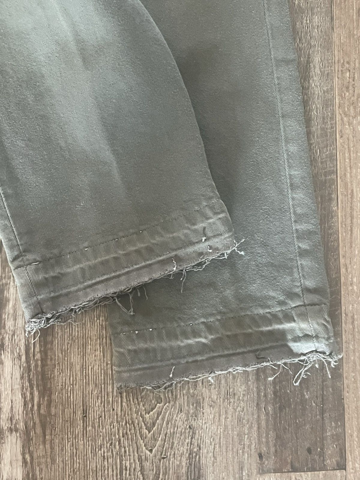 Levi's Overdyed Green 501’s Size US 30 / EU 46 - 2 Thumbnail