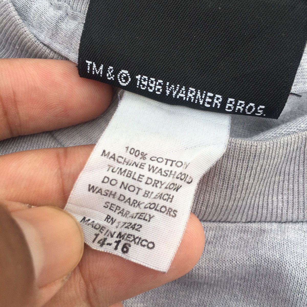 Vintage space jam 1996 tee Size US XXS / EU 40 - 5 Thumbnail