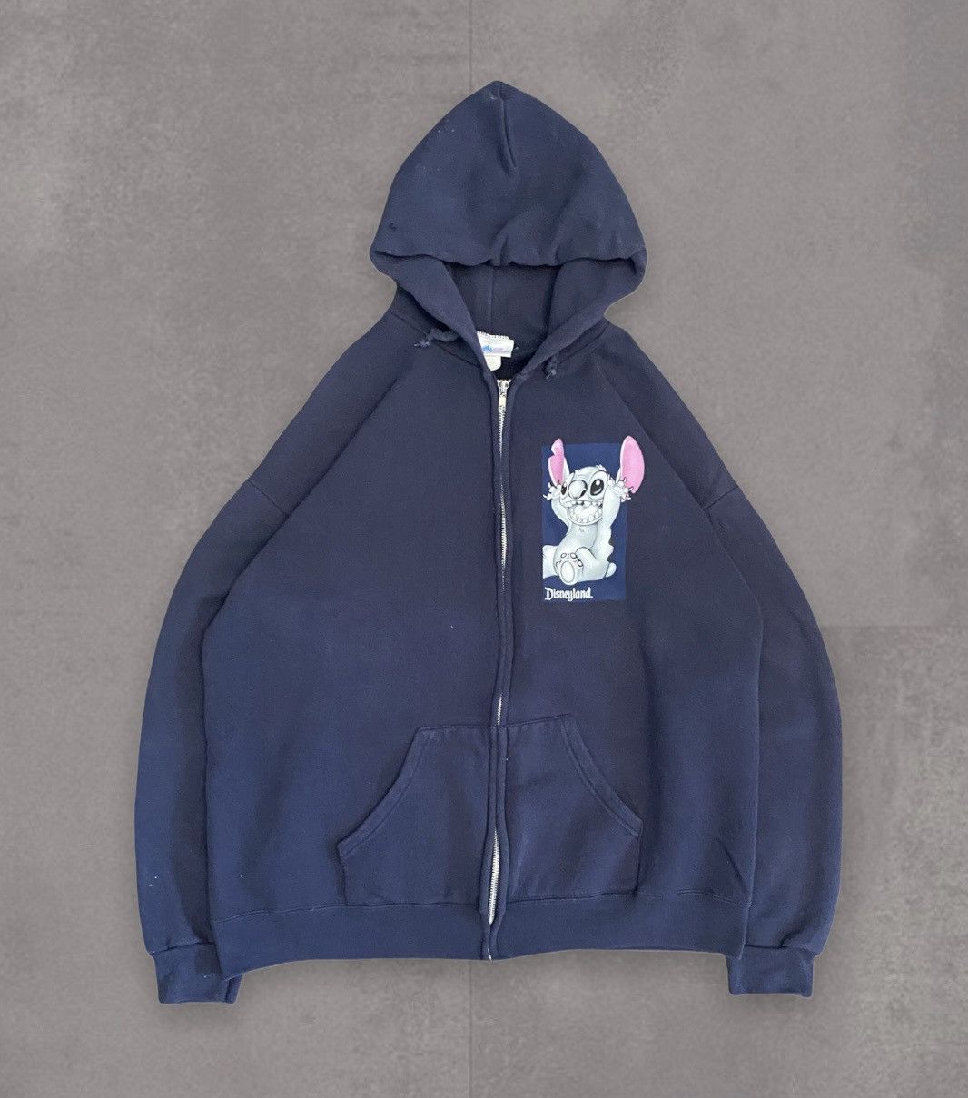 Denim Stitch zip up jacket by Stephen Y – 8Ball Custom Vintage
