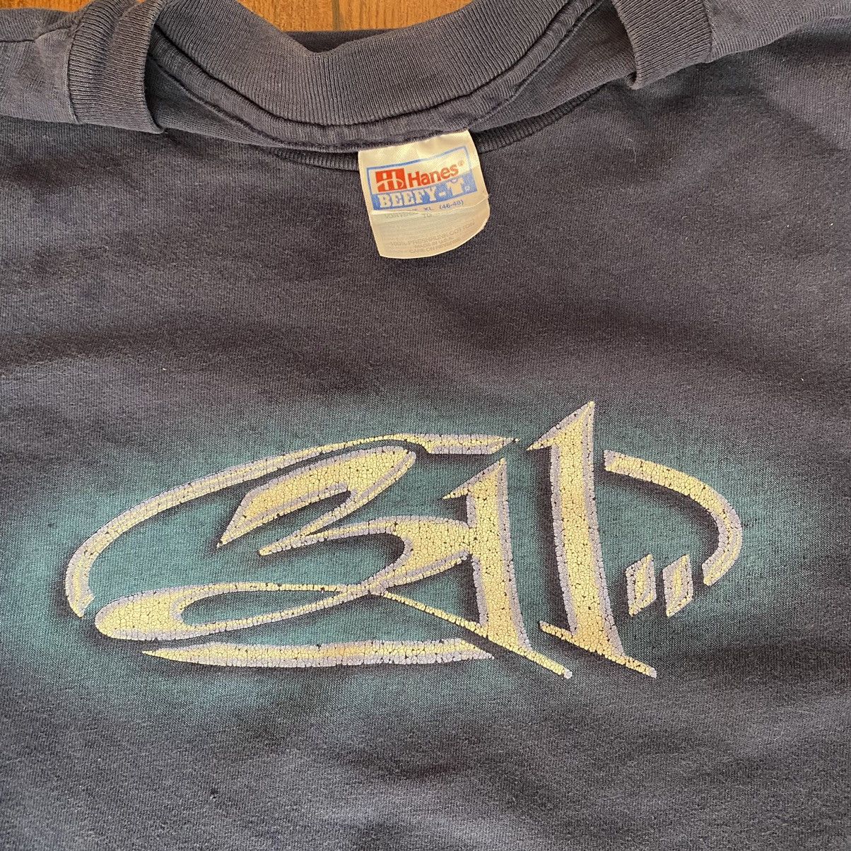 Band Tees × Vintage Vintage 1995 311 - Three Eleven Size US XL / EU 56 / 4 - 4 Thumbnail