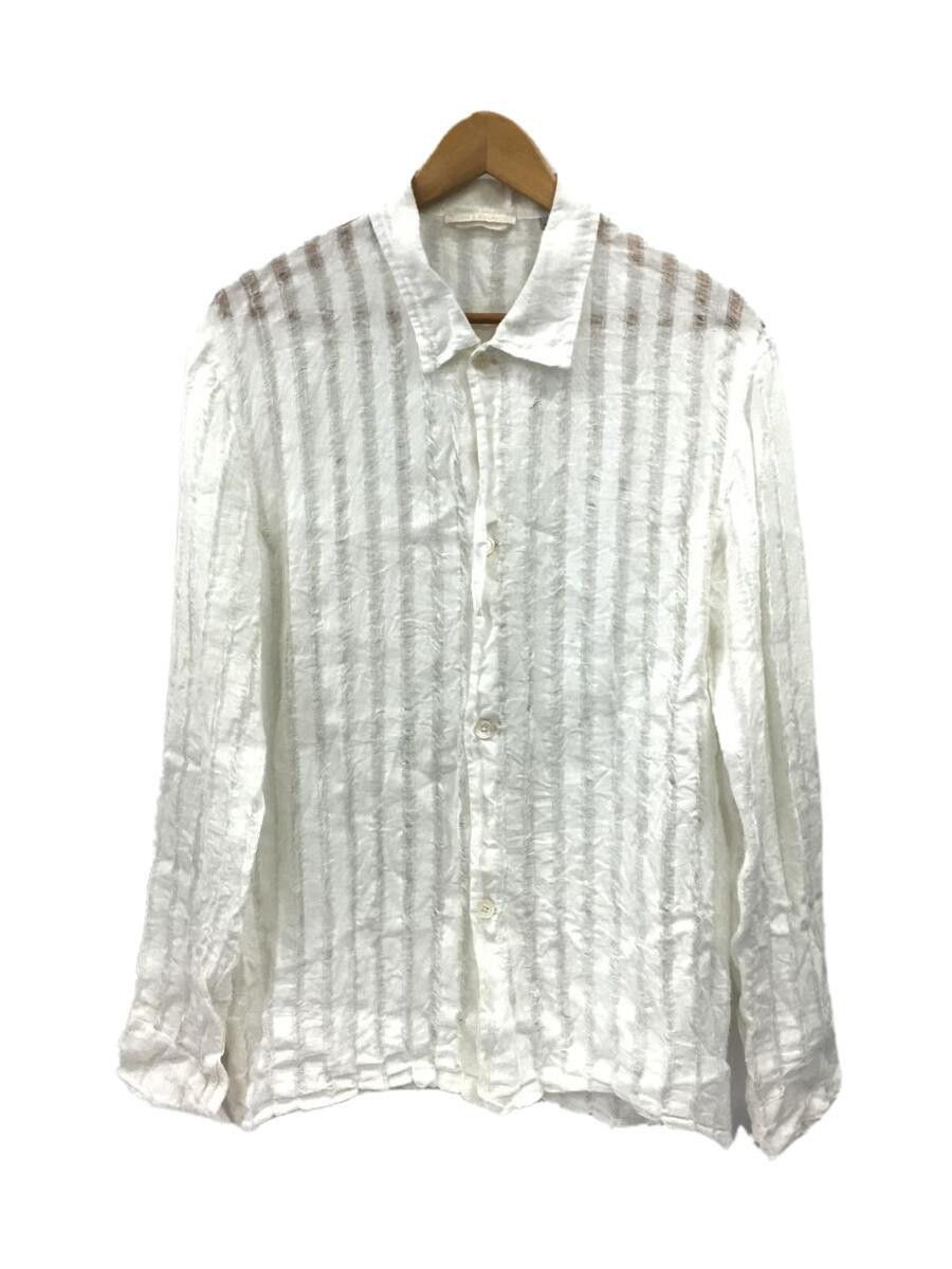 Our Legacy Semi Sheer Linen Striped Shirt Size US S / EU 44-46 / 1 - 1 Thumbnail