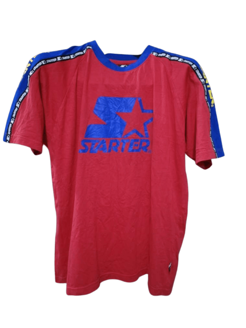 Starter × Vintage Starter side tape shirt Size US S / EU 44-46 / 1 - 1 Thumbnail