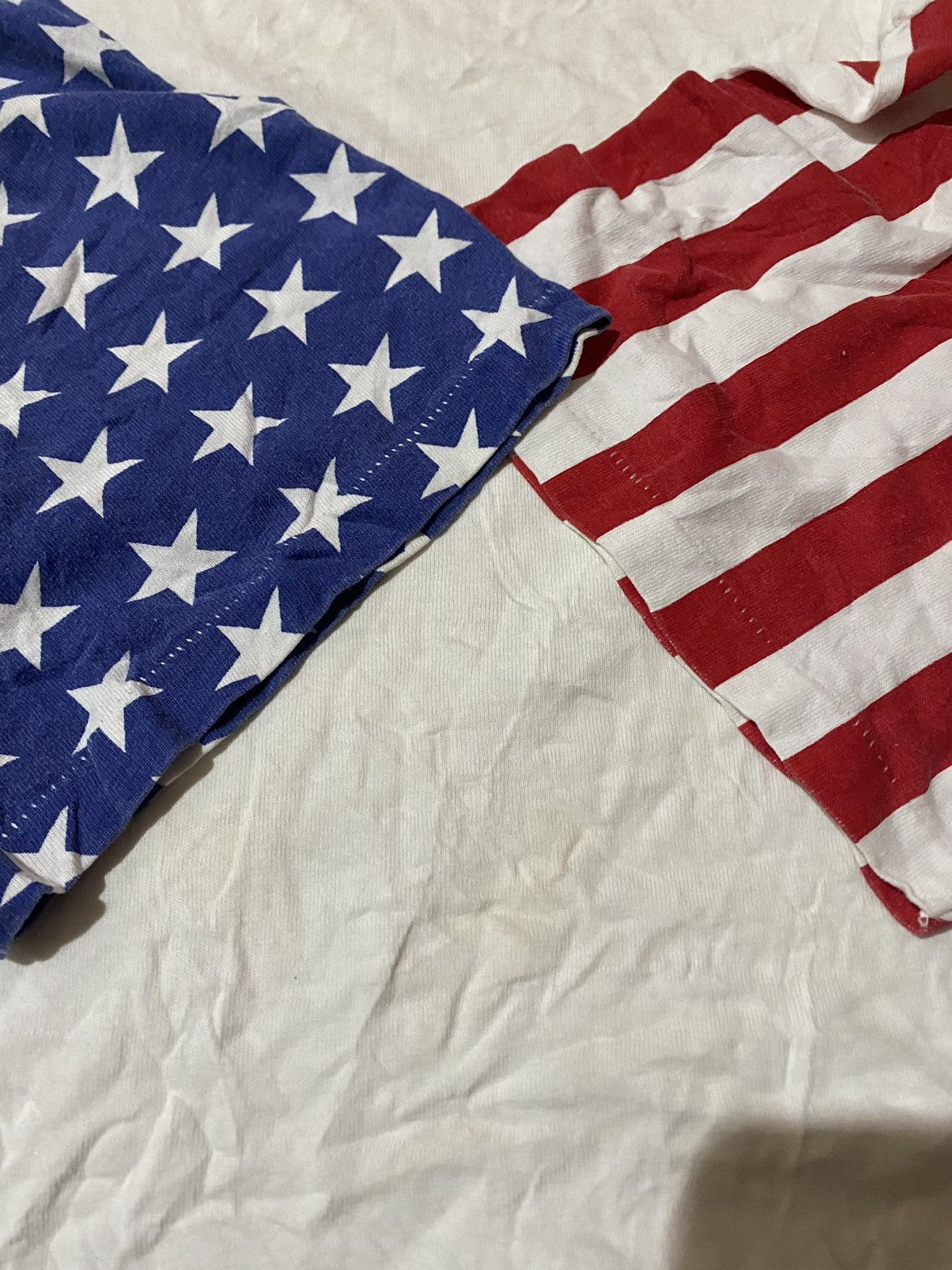 Vintage 💥Vintage 90s American Flag Shirt Size US XL / EU 56 / 4 - 5 Thumbnail