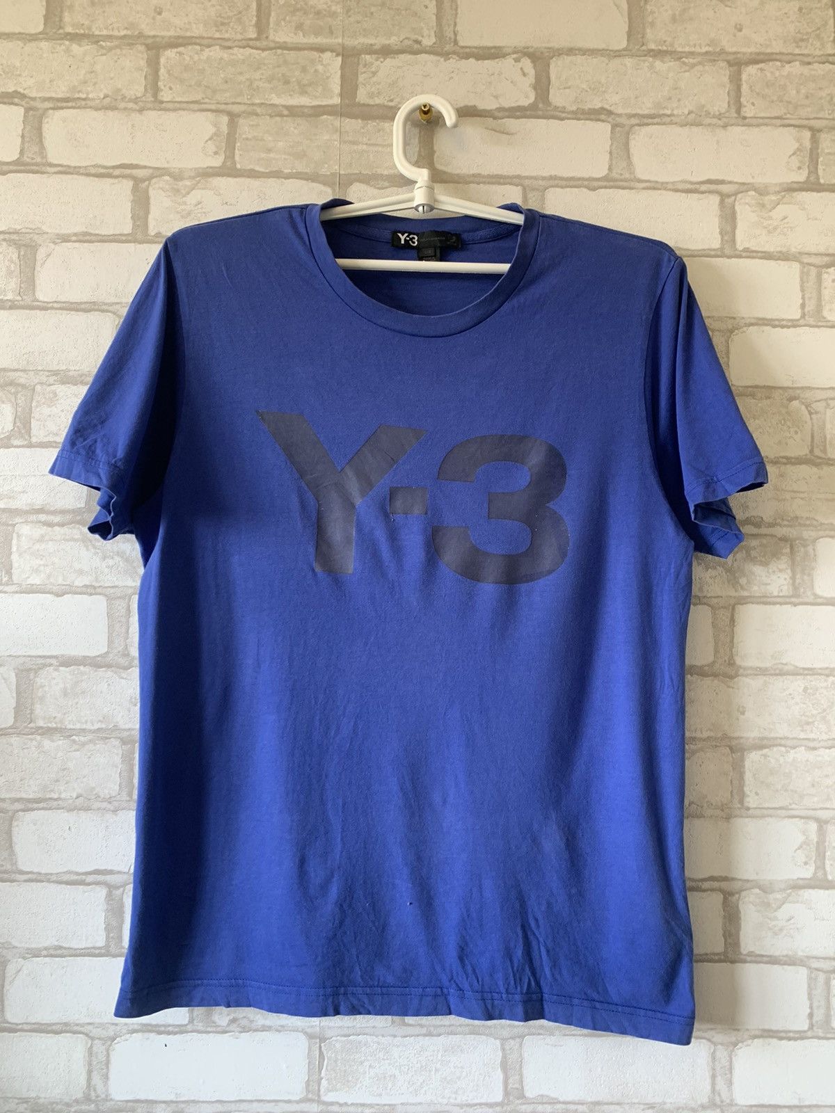 Y-3 yoshi Yamamoto big logo t shirt