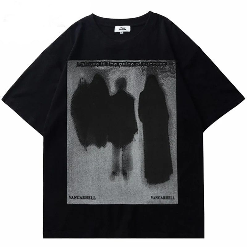Dark Style Shadow Printed Tee