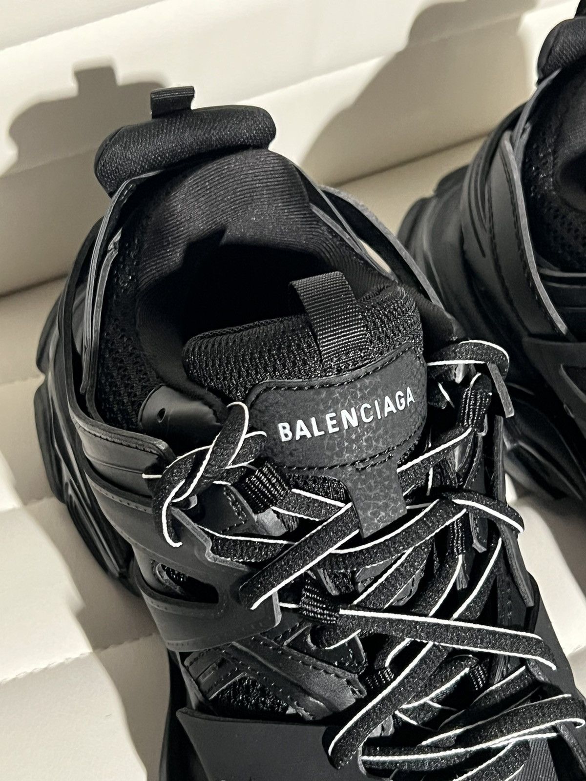 Balenciaga Balenciaga Track Sneakers Black | Grailed