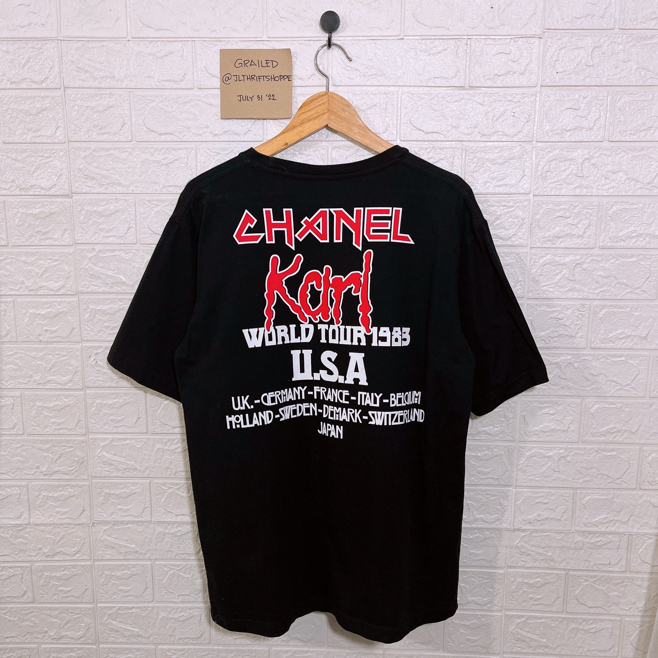 Chanel x iron maiden sale