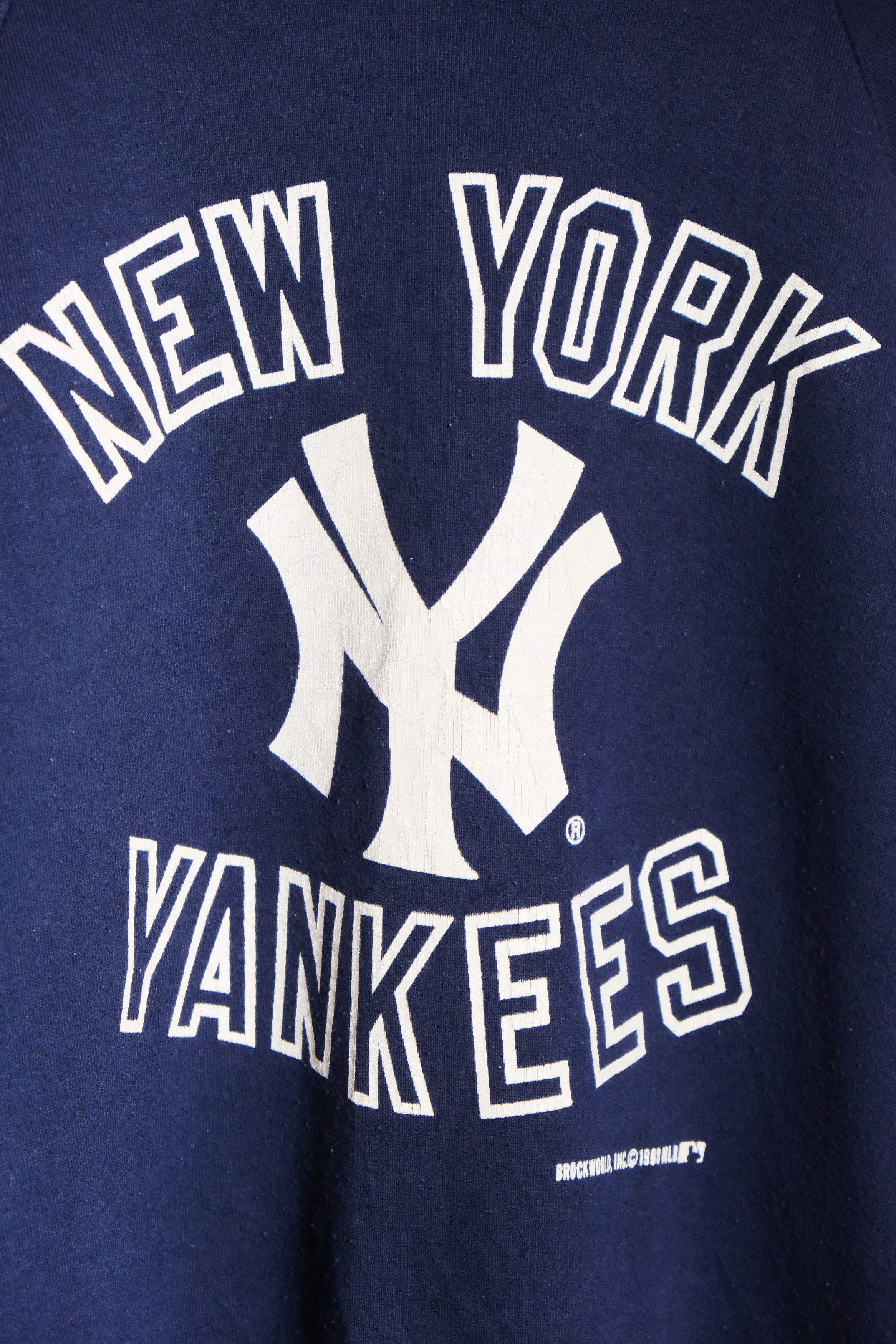 Vintage 80’s Vintage New York Yankees Sweatshirt MLB (MADE IN USA) Size US M / EU 48-50 / 2 - 2 Thumbnail