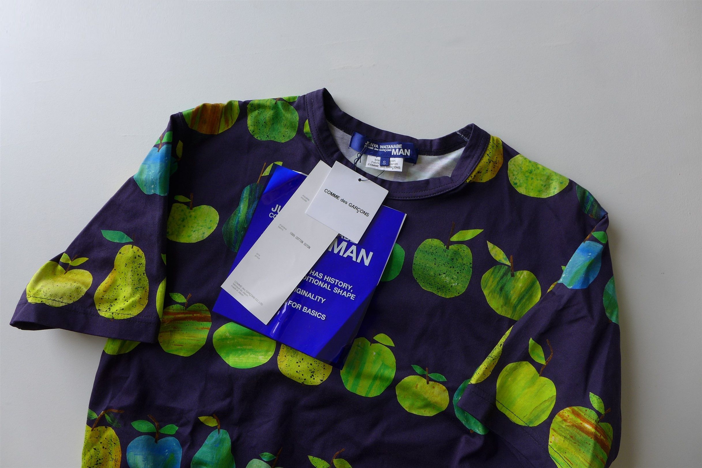 Junya Watanabe Junya Watanabe Apples & Pears Print T-Shirt. Size US S / EU 44-46 / 1 - 3 Thumbnail
