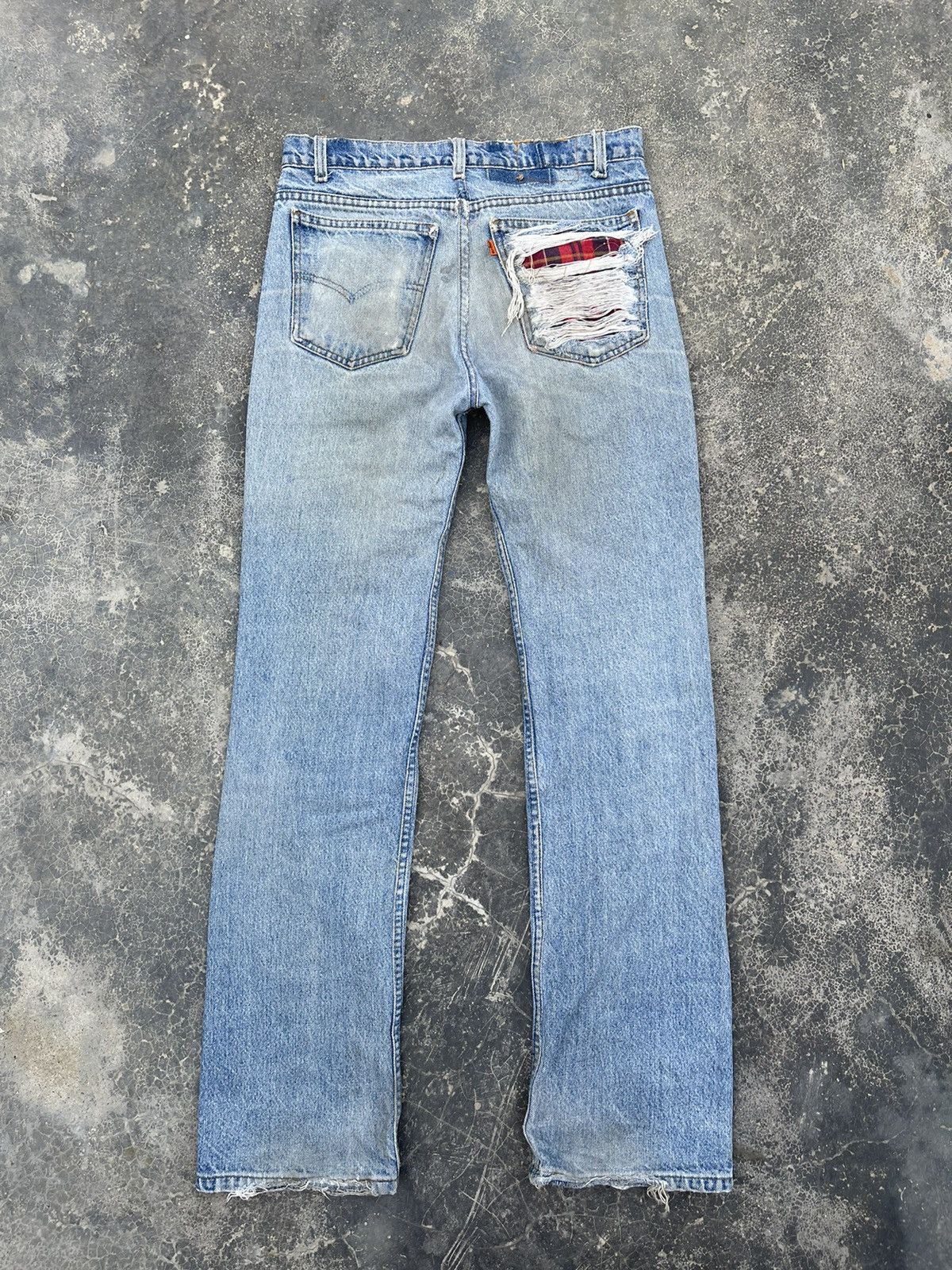 Levi's Levi’s Orange Tab Rugged reconstruct distressed denim Size US 31 - 4 Thumbnail