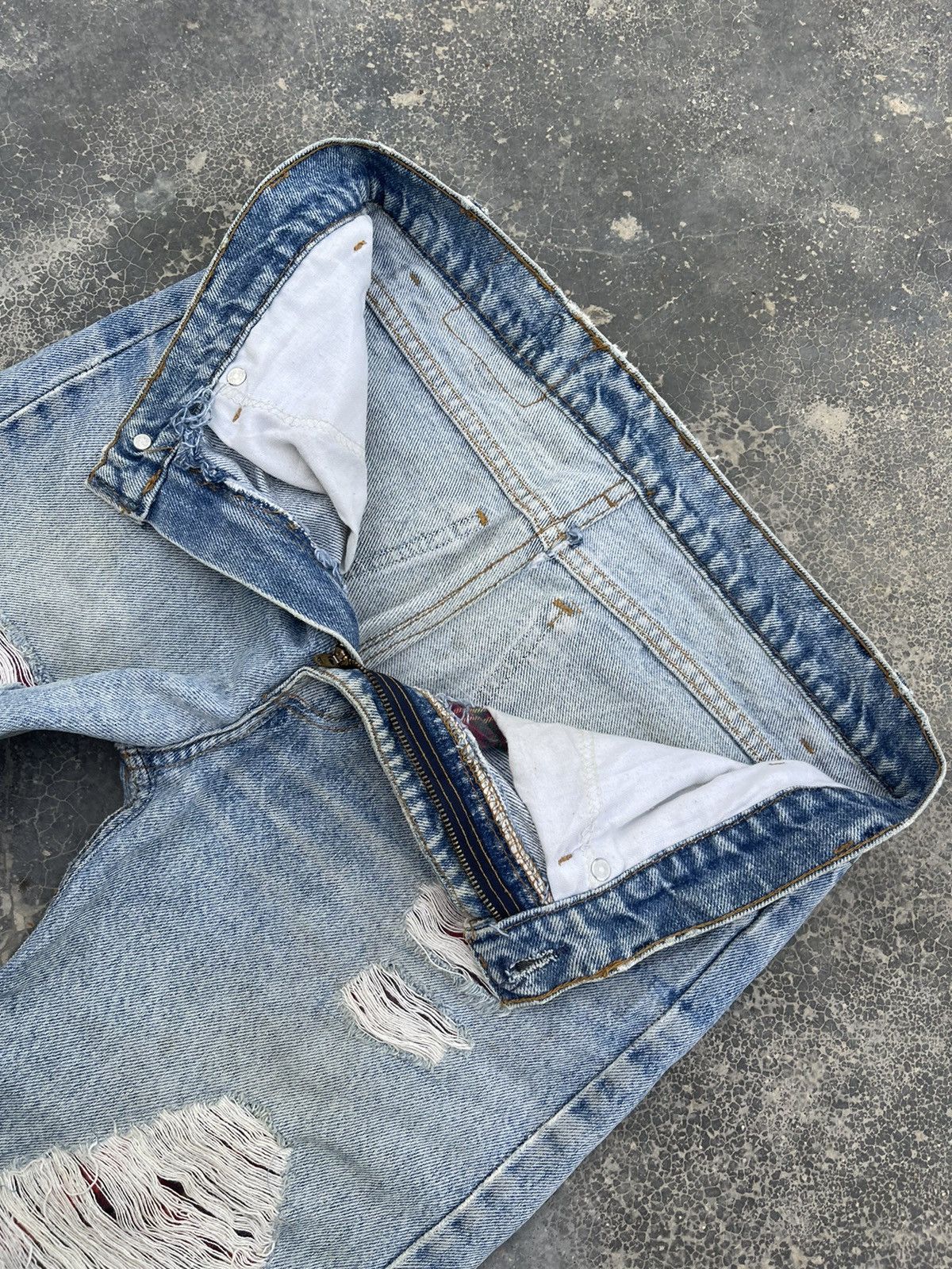 Levi's Levi’s Orange Tab Rugged reconstruct distressed denim Size US 31 - 7 Thumbnail