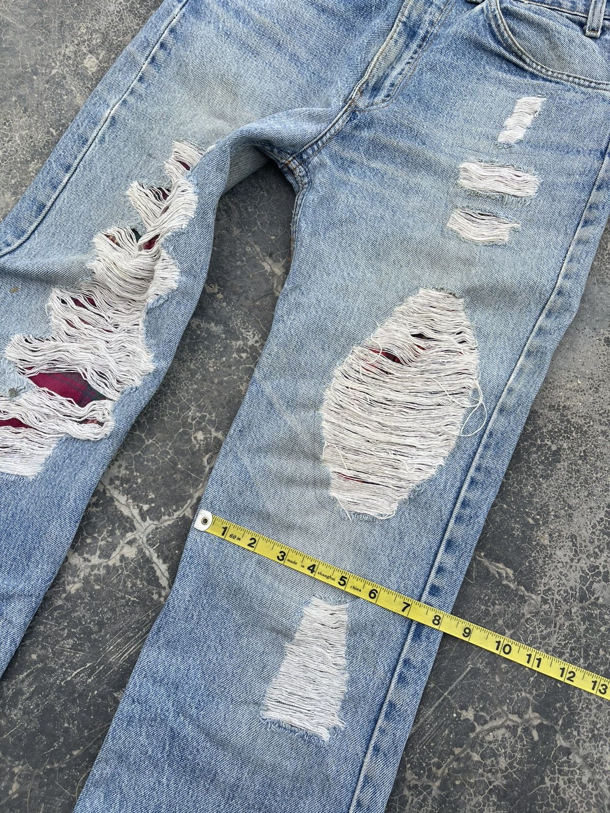 Levi's Levi’s Orange Tab Rugged reconstruct distressed denim Size US 31 - 15 Thumbnail