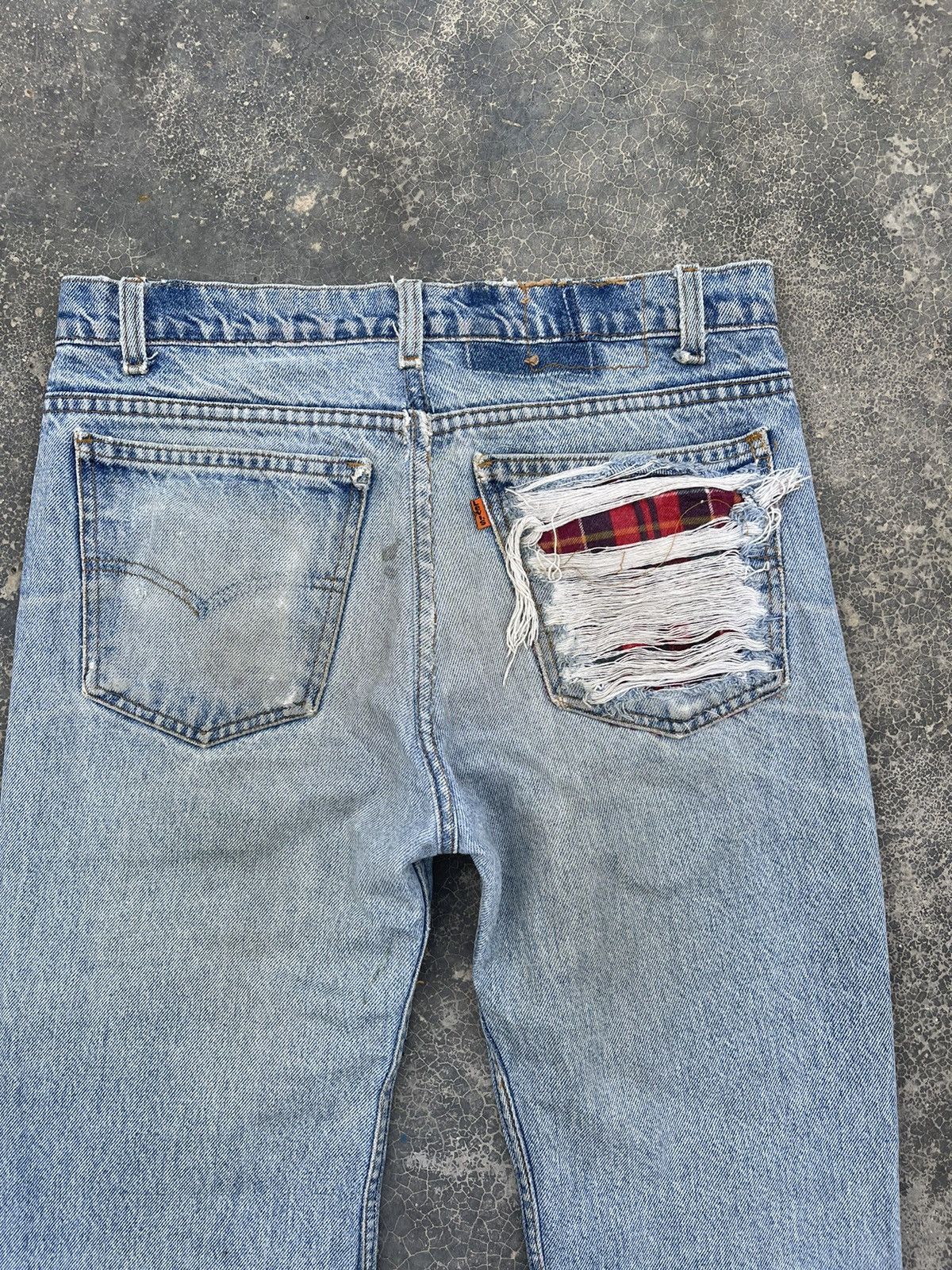 Levi's Levi’s Orange Tab Rugged reconstruct distressed denim Size US 31 - 8 Thumbnail