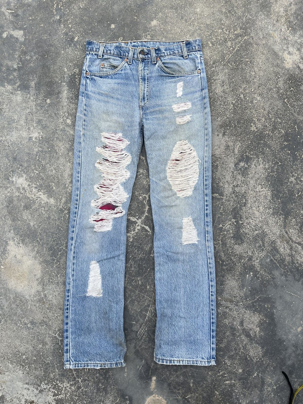 Levi's Levi’s Orange Tab Rugged reconstruct distressed denim Size US 31 - 1 Thumbnail