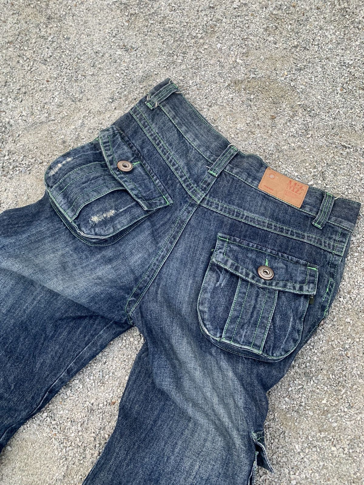 Japanese Brand Marzo Cargo Jeans Size US 32 / EU 48 - 5 Thumbnail