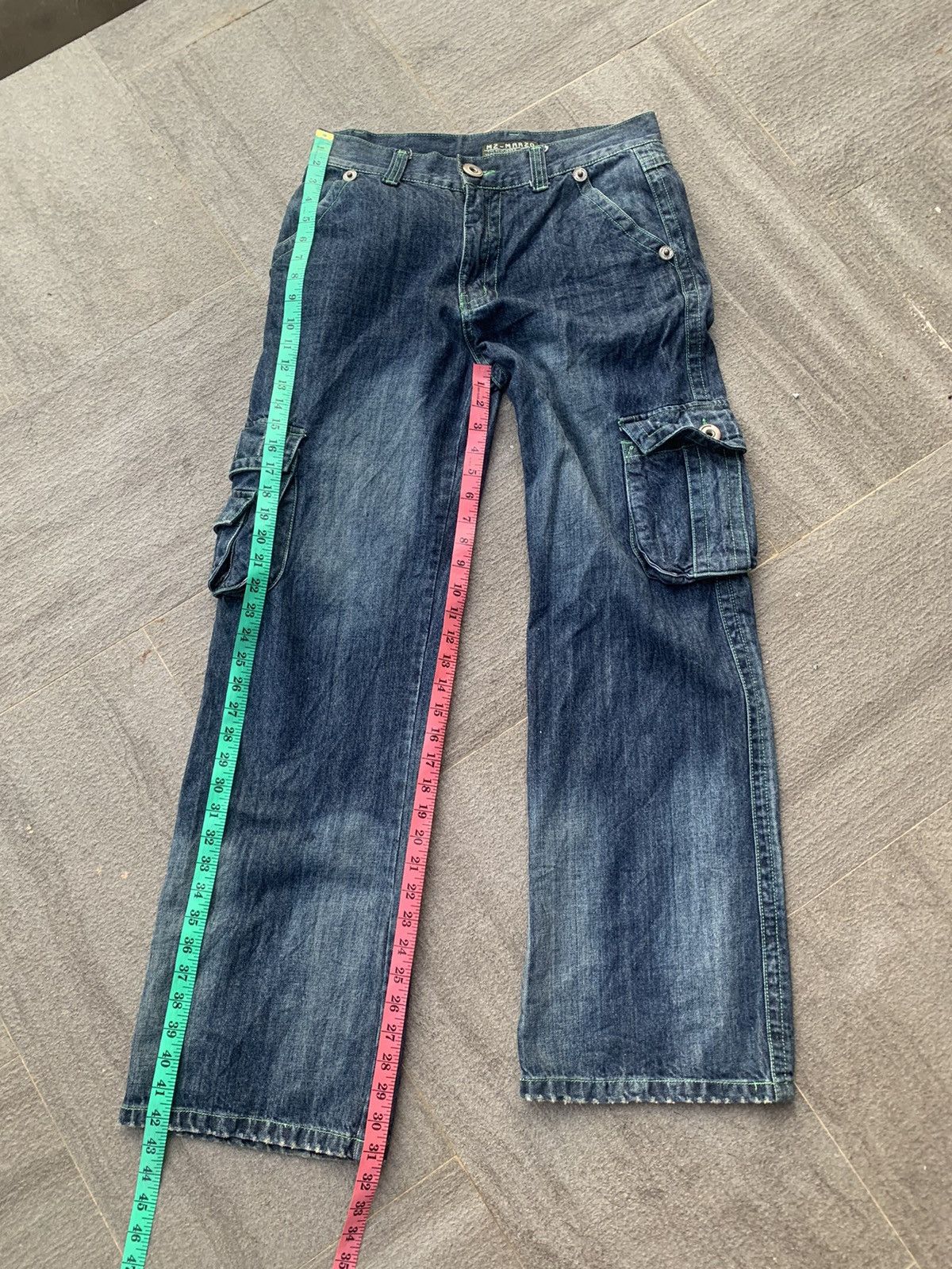 Japanese Brand Marzo Cargo Jeans Size US 32 / EU 48 - 9 Thumbnail