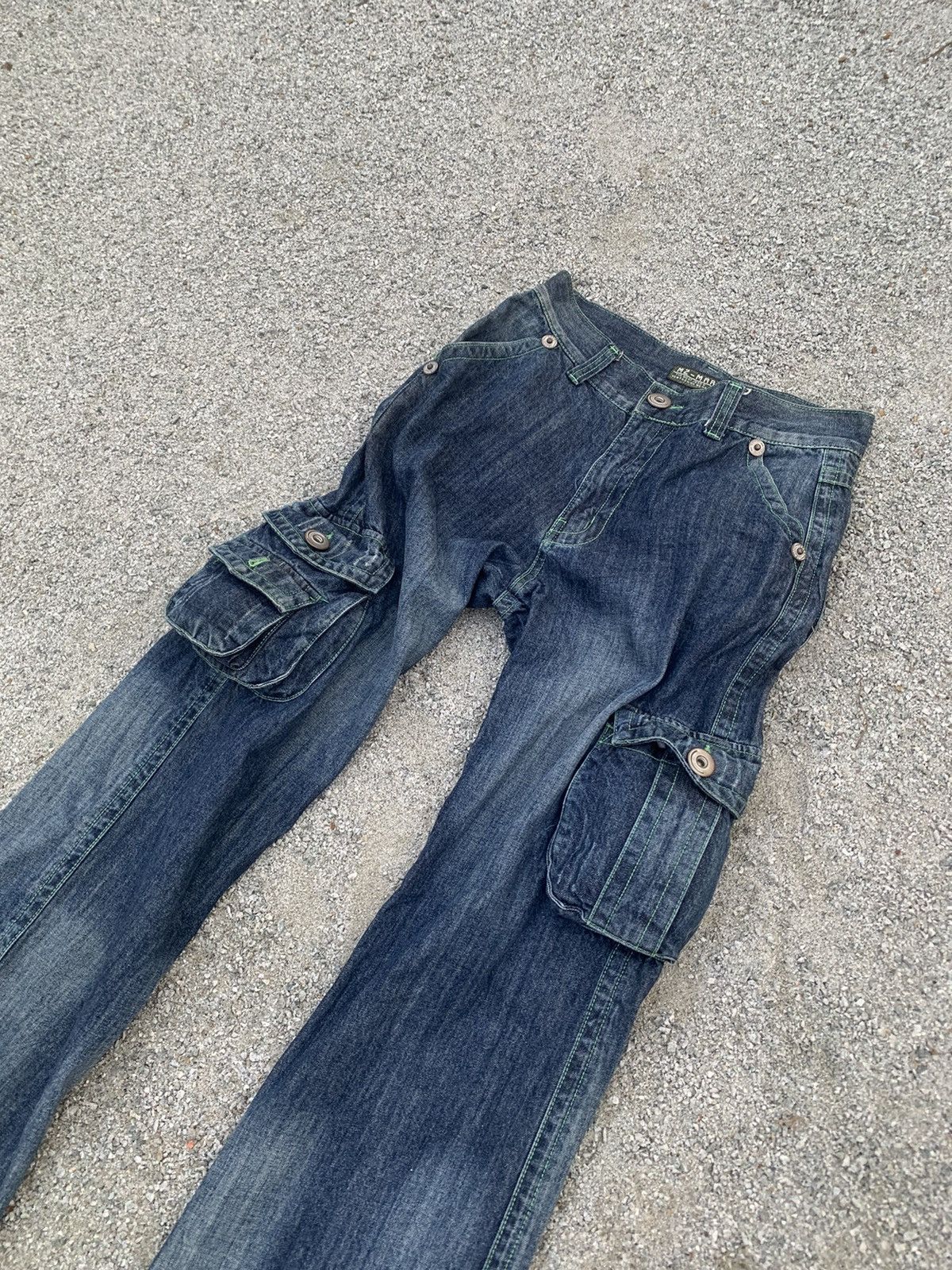 Japanese Brand Marzo Cargo Jeans Size US 32 / EU 48 - 2 Thumbnail
