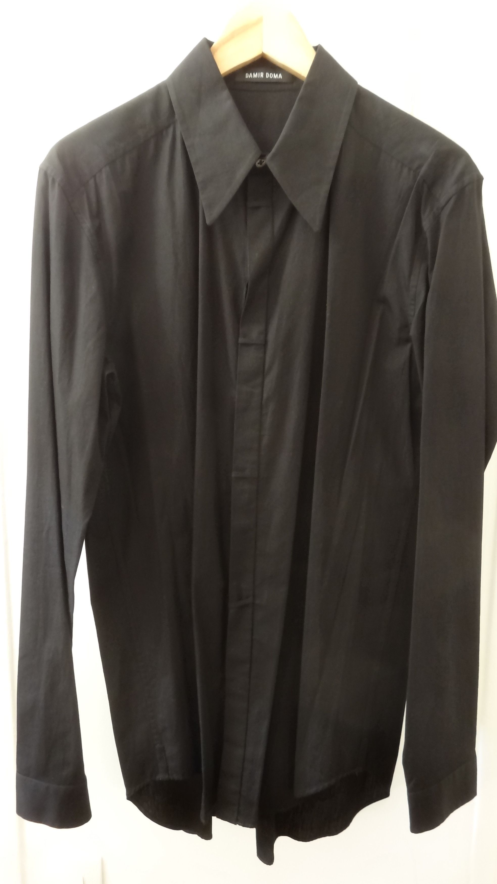 Damir Doma DAMIR DOMA SHIRT BLACK Size US M / EU 48-50 / 2 - 3 Thumbnail