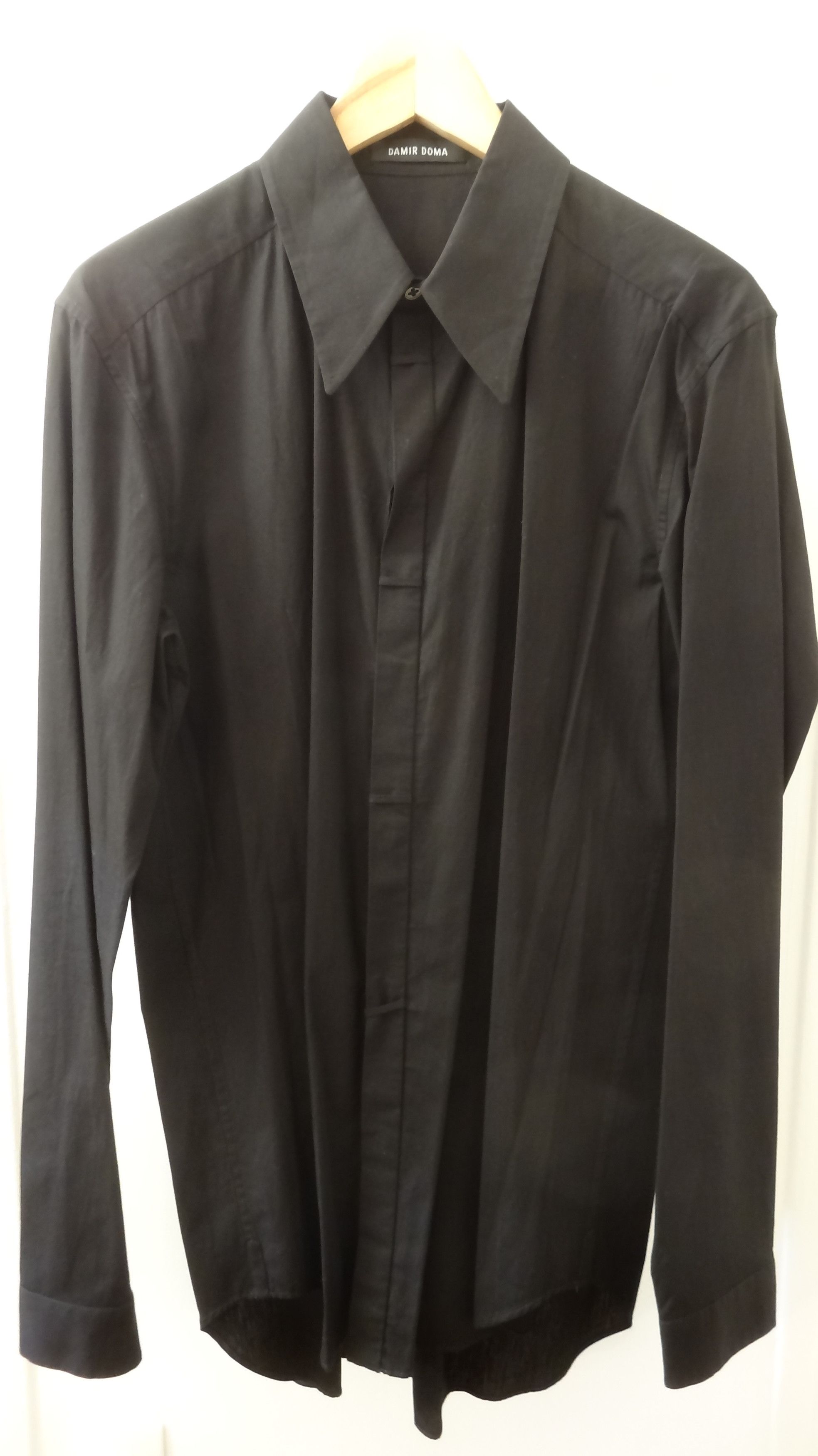 Damir Doma DAMIR DOMA SHIRT BLACK Size US M / EU 48-50 / 2 - 1 Thumbnail