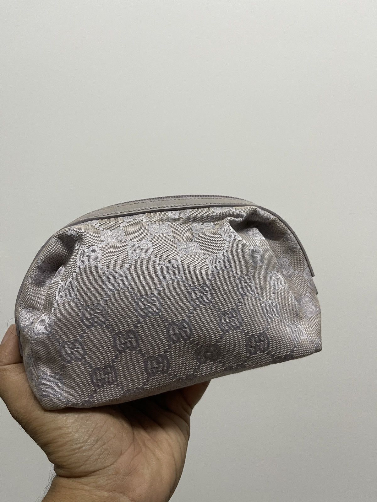 Authentic Gucci Monogram pouch