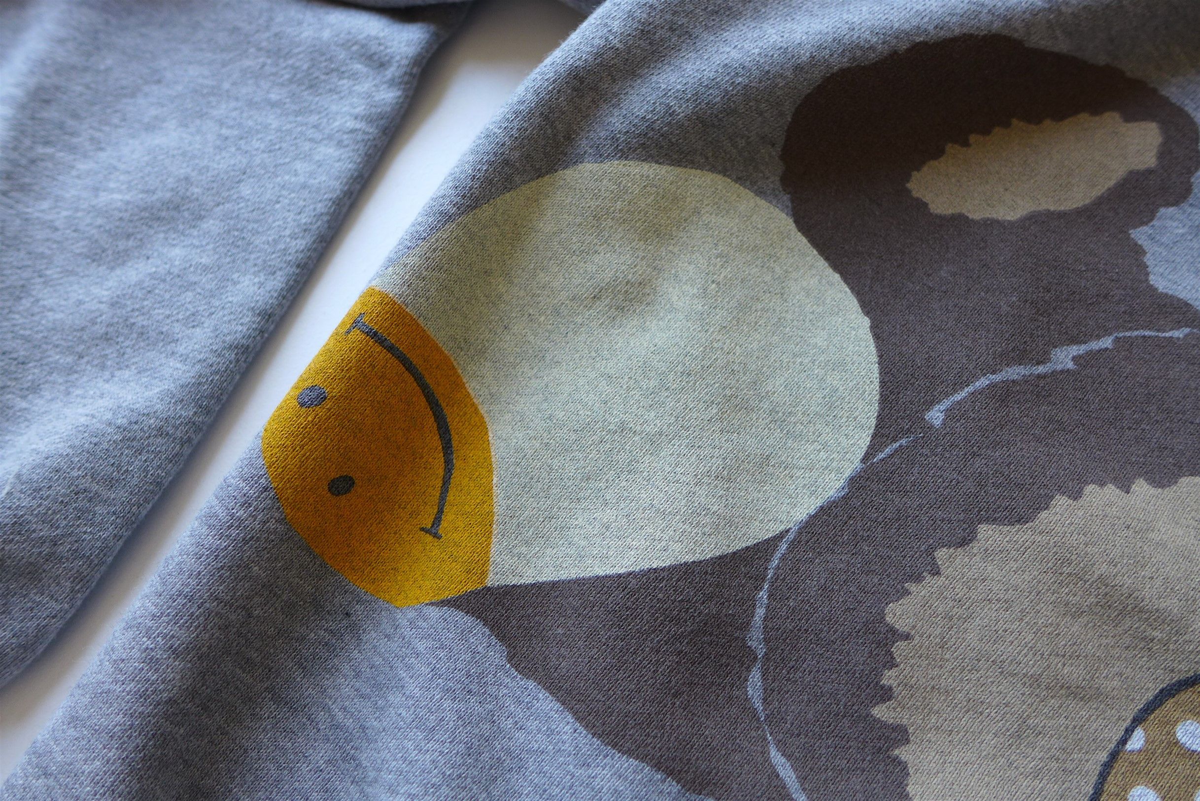 Kapital Kapital Kountry Teddy Bear Sweatshirt - Grey Terry Fleece Size US XL / EU 56 / 4 - 15 Thumbnail