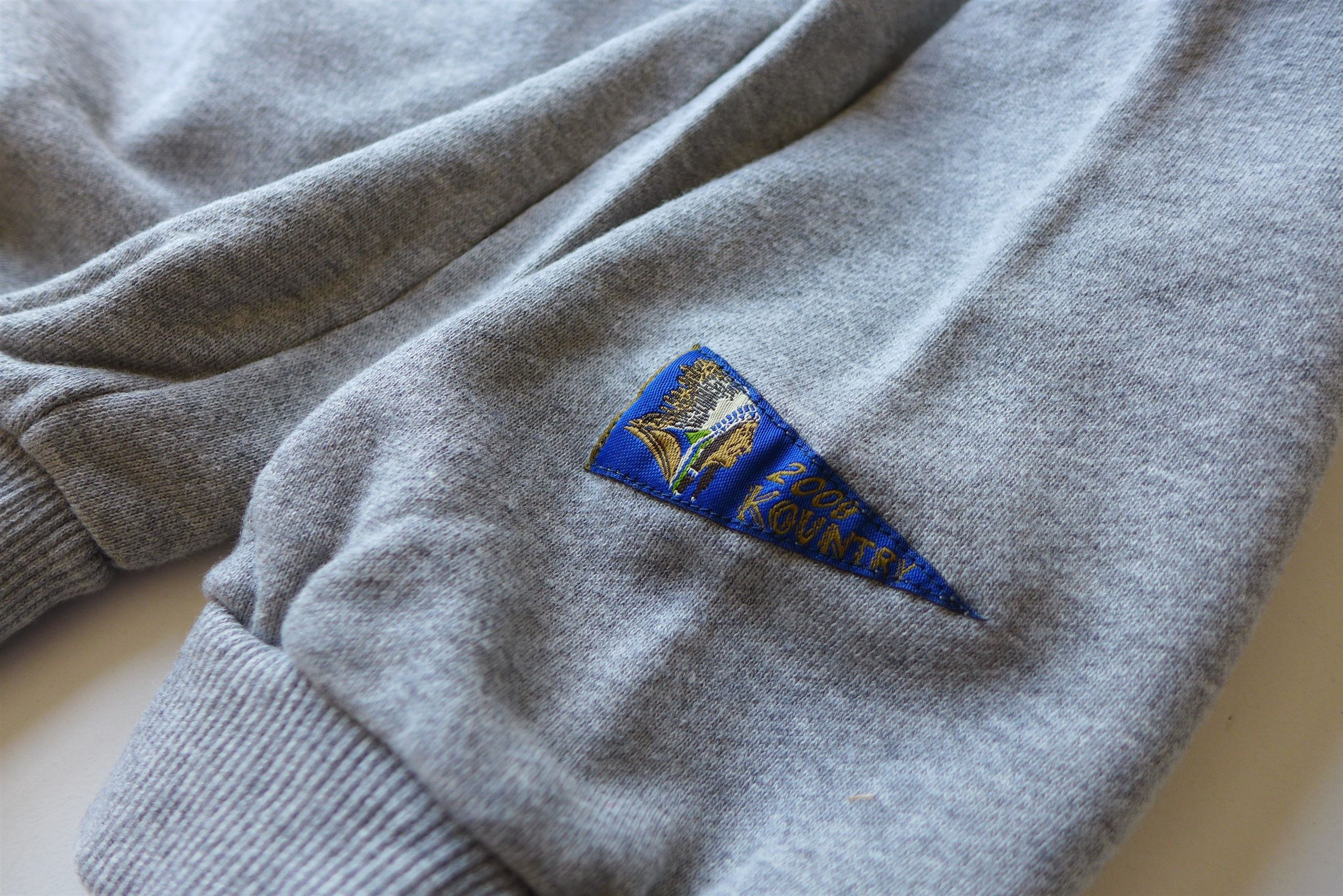 Kapital Kapital Kountry Teddy Bear Sweatshirt - Grey Terry Fleece Size US L / EU 52-54 / 3 - 16 Thumbnail