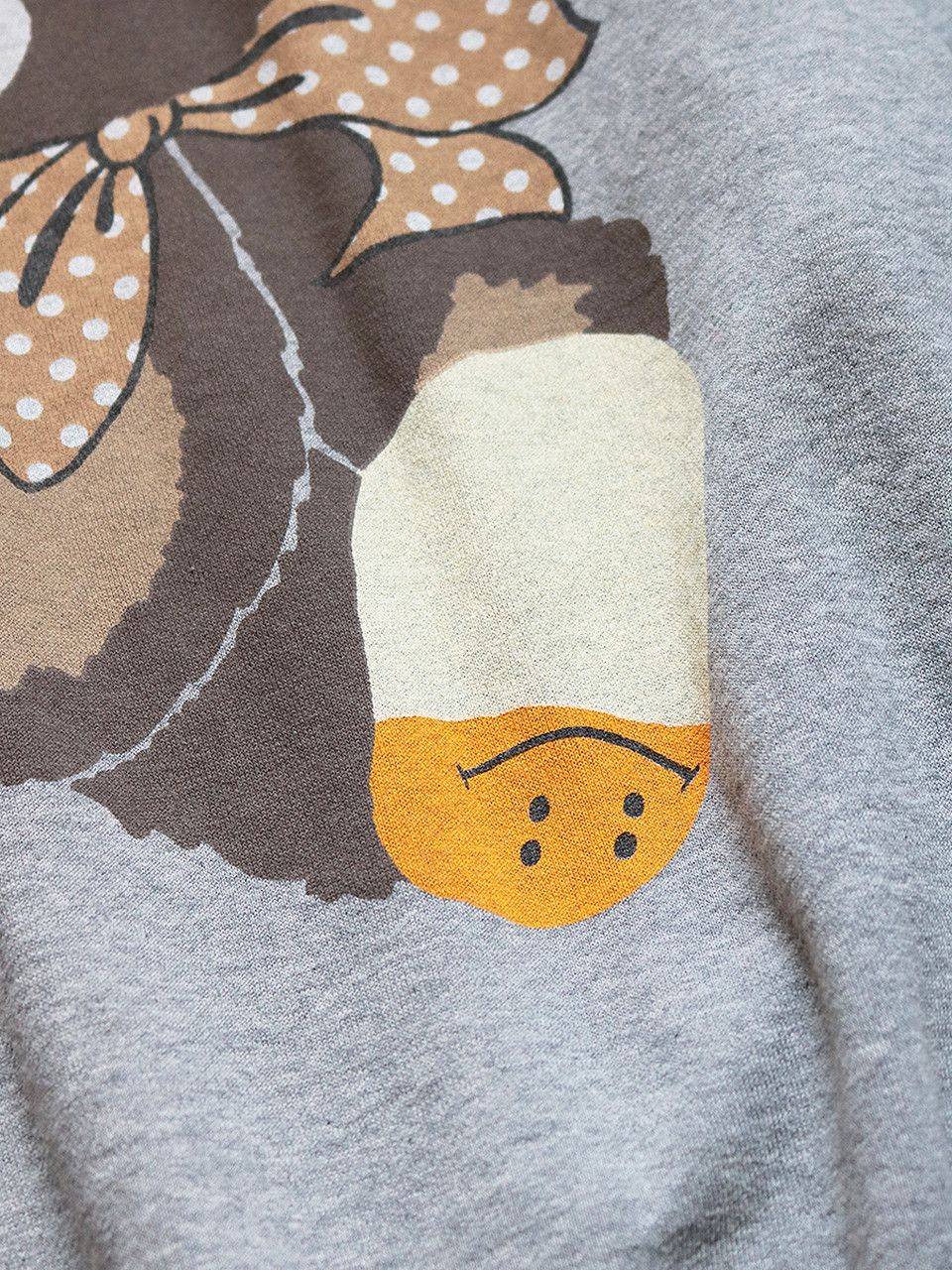 Kapital Kapital Kountry Teddy Bear Sweatshirt - Grey Terry Fleece Size US XXL / EU 58 / 5 - 4 Thumbnail