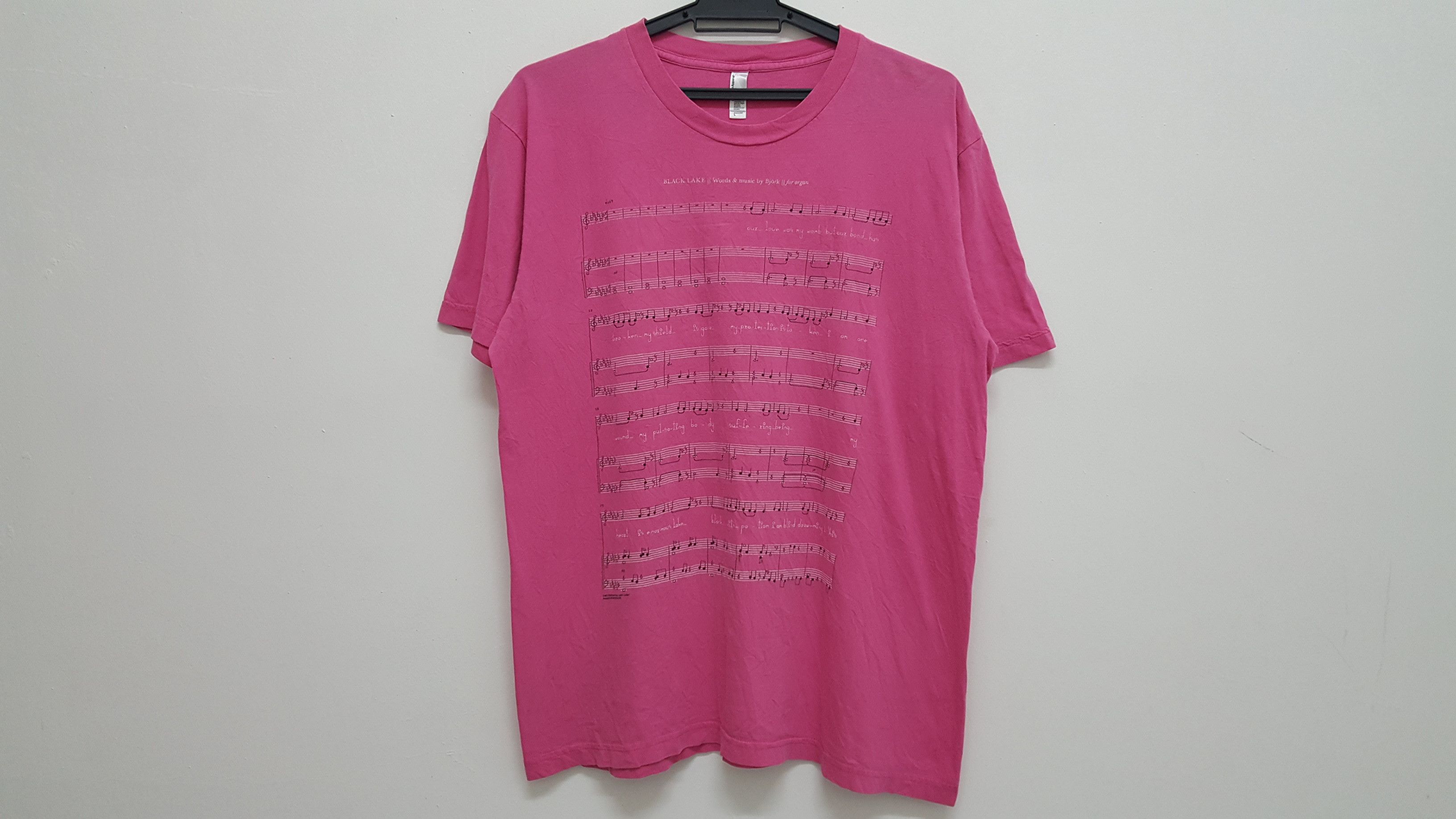 Band Tees RARE 🔥 BJORK BLACK LAKE VULNICURA ALBUM PROMO TEE Size US L / EU 52-54 / 3 - 1 Thumbnail