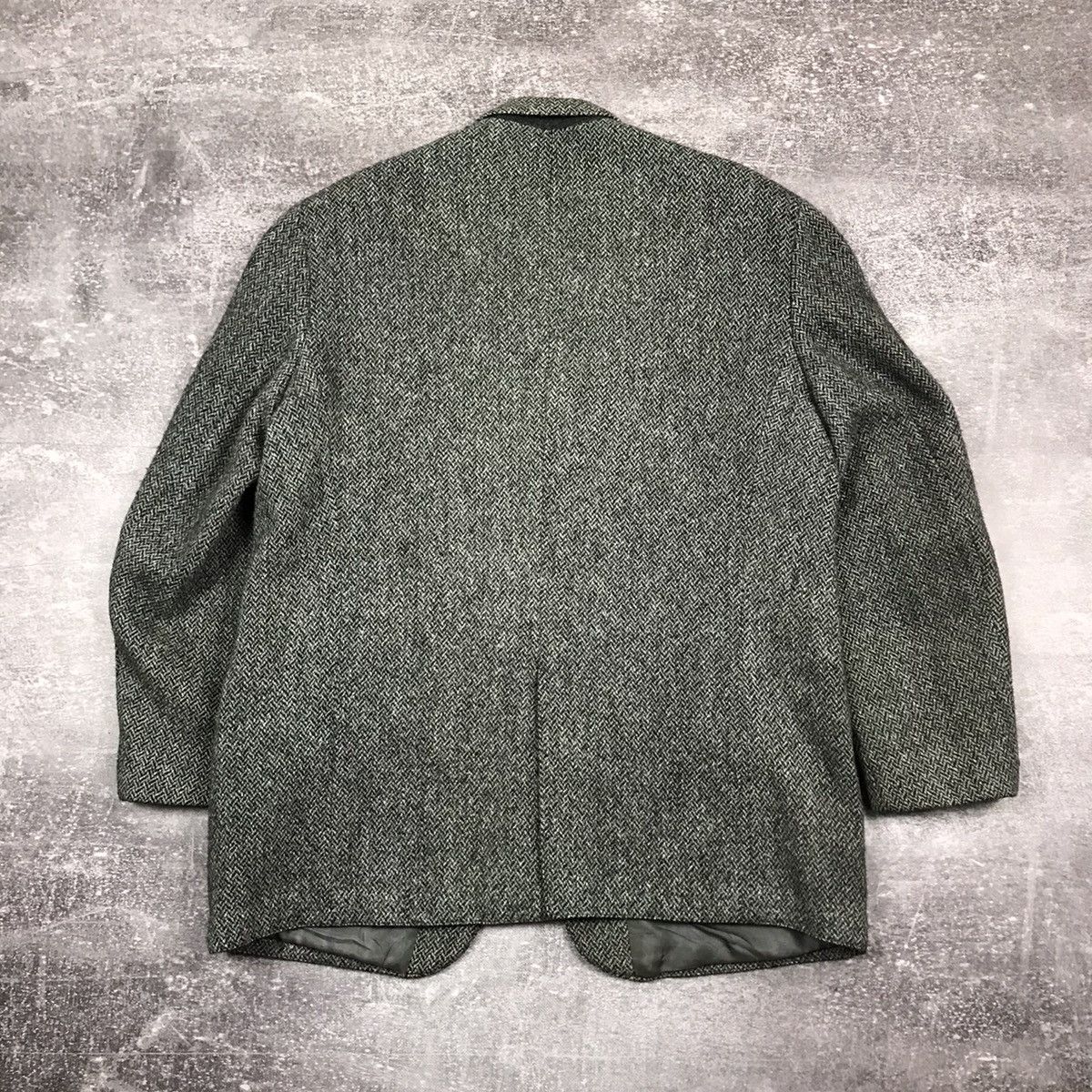 Harris Tweed Vintage Harris Tweed Faded Blazer Size 44L - 4 Thumbnail