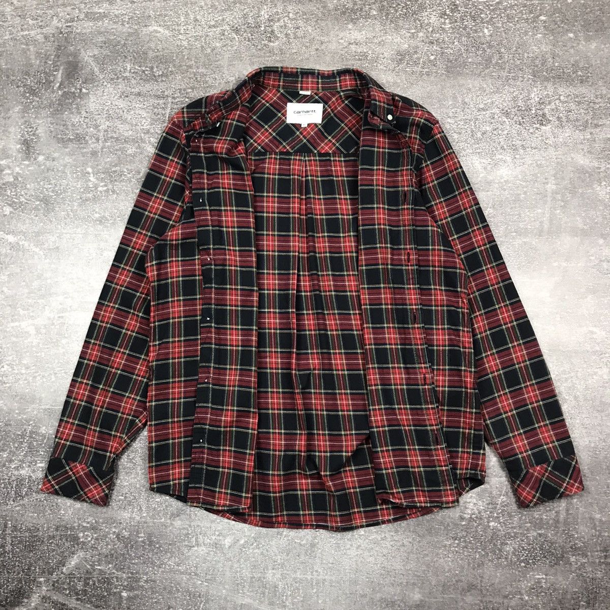 Carhartt Carharrt L/S Floyd Shirt Multicolour Botton-up Shirt Size US L / EU 52-54 / 3 - 7 Thumbnail