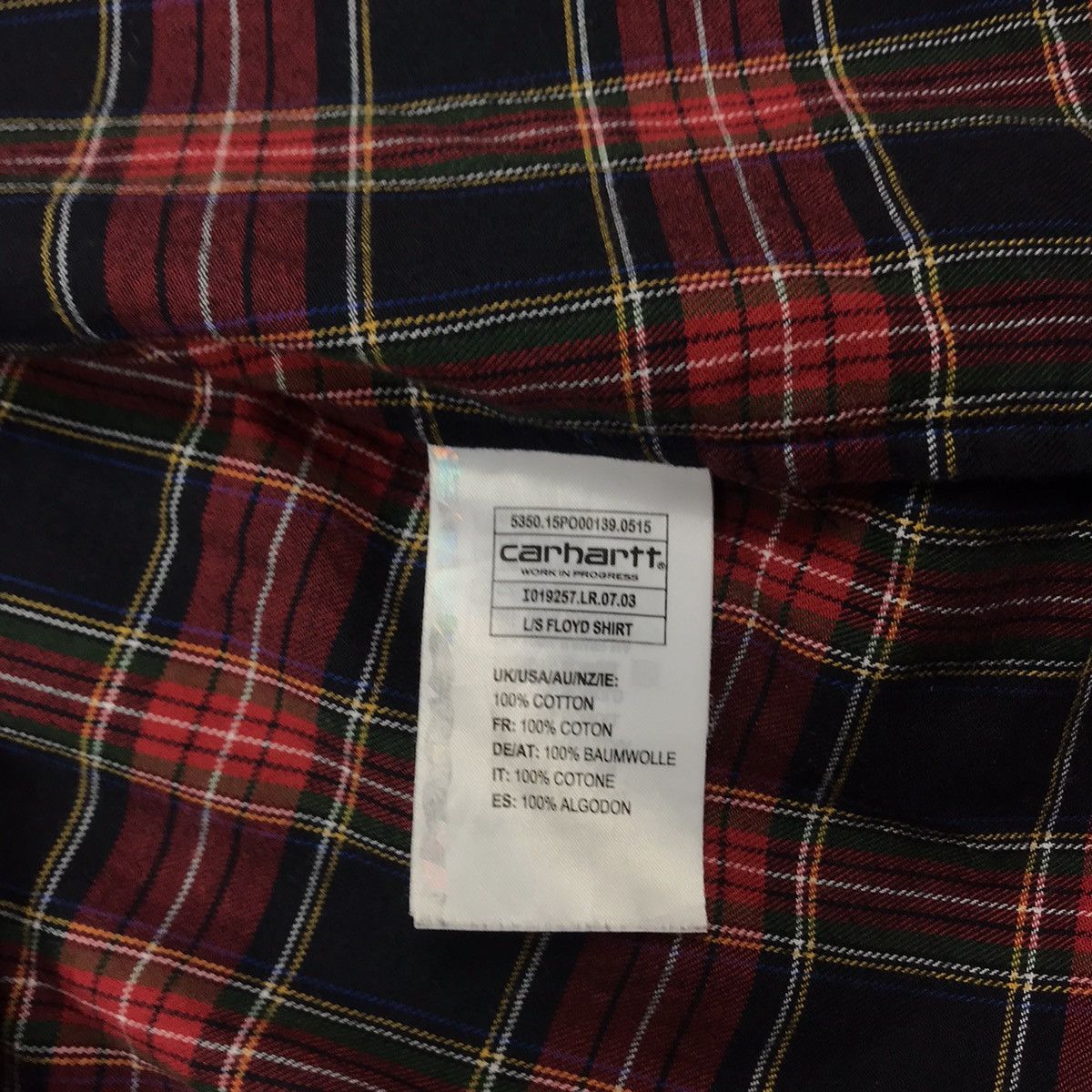 Carhartt Carharrt L/S Floyd Shirt Multicolour Botton-up Shirt Size US L / EU 52-54 / 3 - 10 Thumbnail