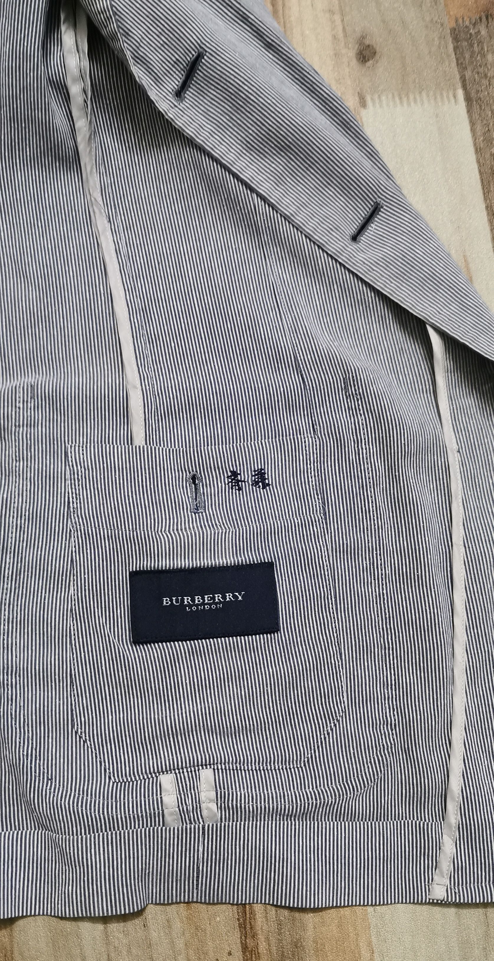Burberry Burberry London Striped Light Jacket Size US S / EU 44-46 / 1 - 5 Thumbnail