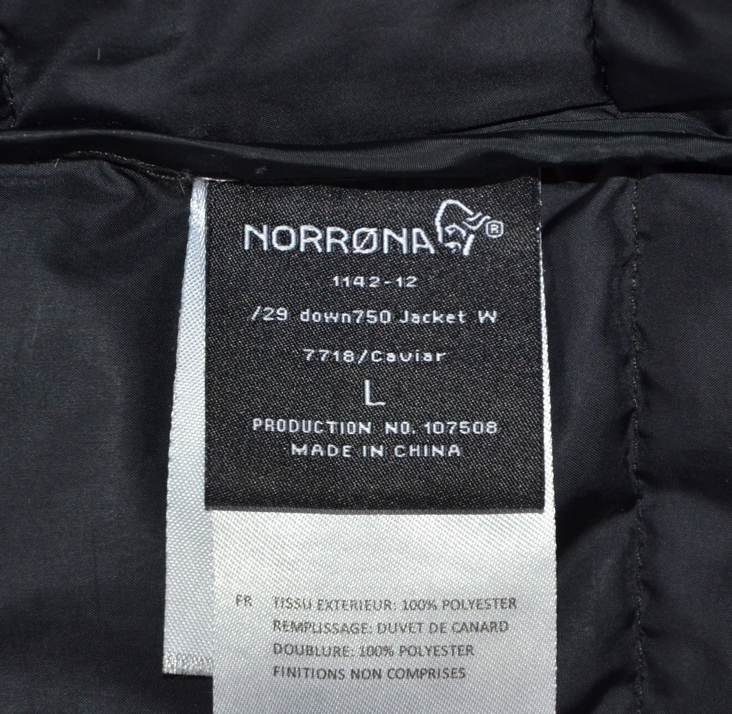 Norrona Norrona 7718 Caviar Down 750 Jacket W Women OutdoorTrekking Size L / US 10 / IT 46 - 25 Thumbnail