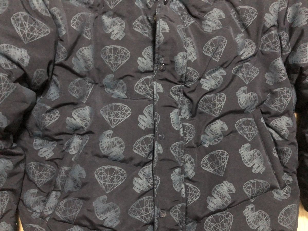 Billionaire Boys Club BBC wireframe diamonds and dollars reversible puffer Size US M / EU 48-50 / 2 - 5 Thumbnail