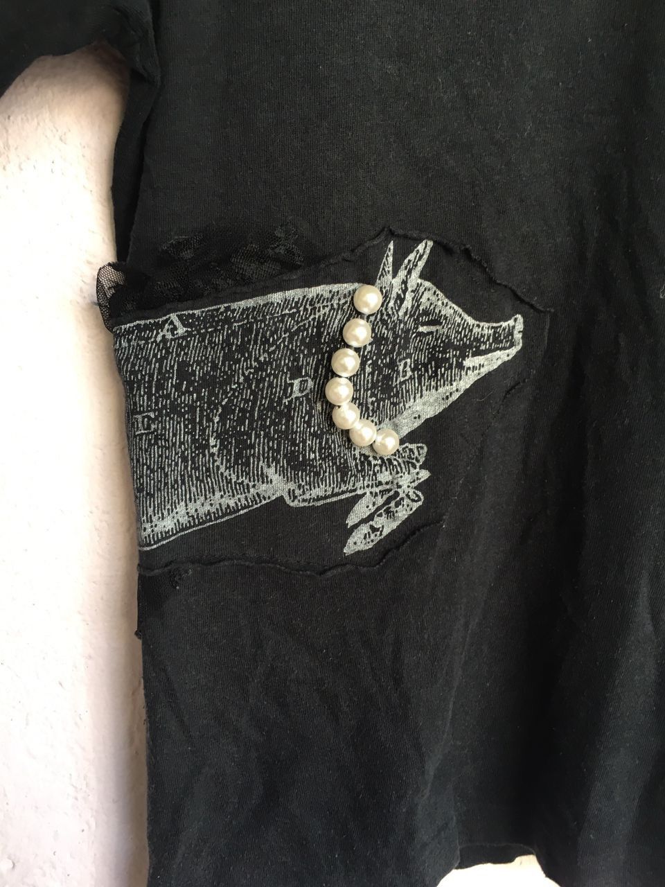 Issey Miyake Vintage Sunaoukuwahara V neck T shirt Size M / US 6-8 / IT 42-44 - 3 Thumbnail