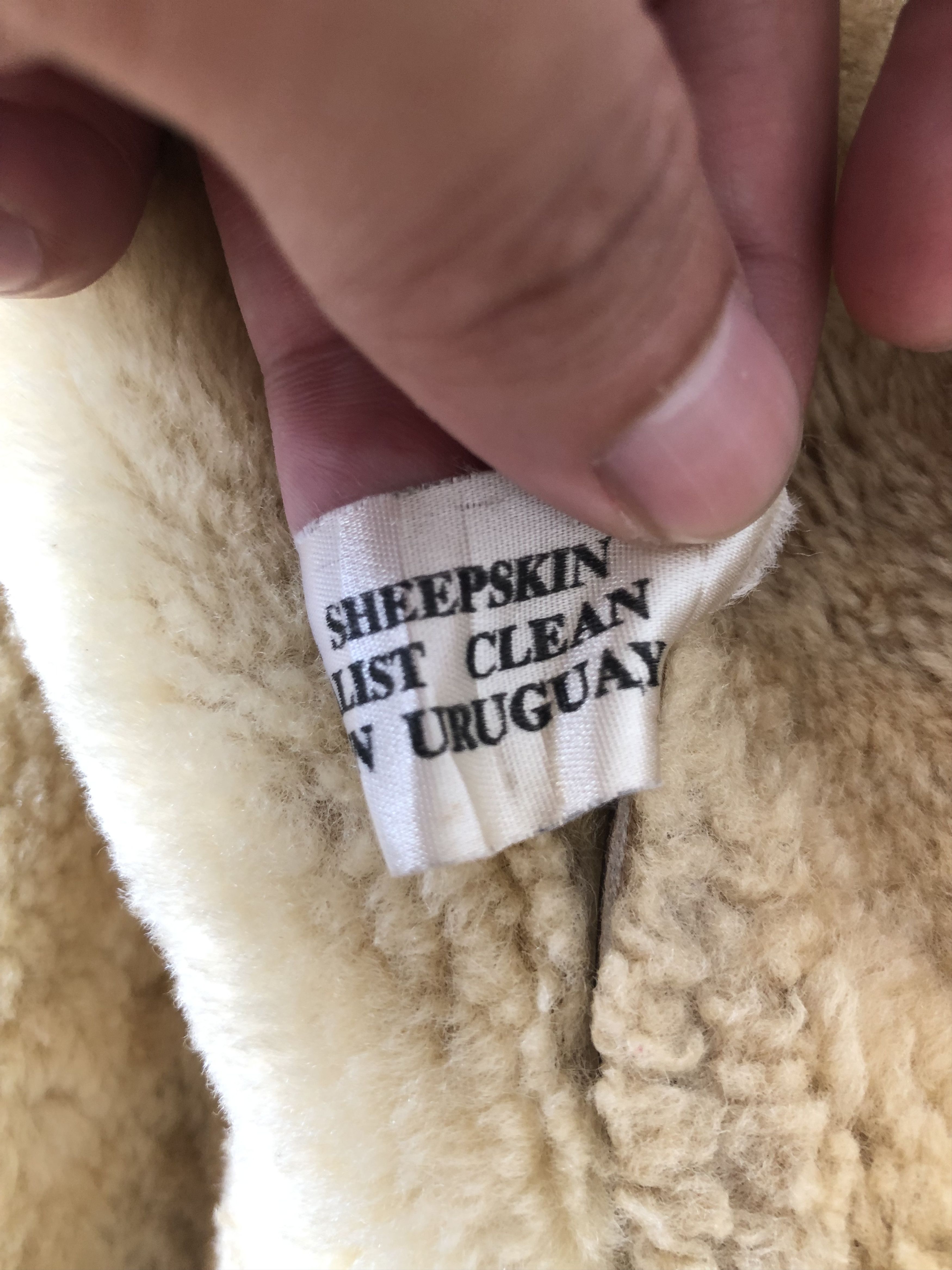 Vintage RARE🔥80’S HARAJUKU GENERAL FLYING SHEARLING SHEEPSKIN COAT Size US L / EU 52-54 / 3 - 16 Thumbnail