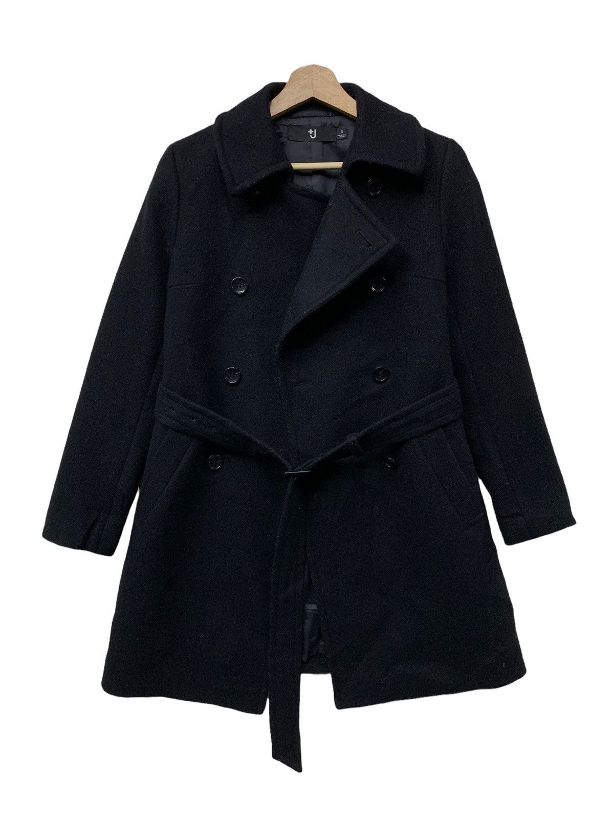 Jil Sander J JIL SANDER WOOL TRENCH COATS DOUBLE BREAST Size US S / EU 44-46 / 1 - 1 Thumbnail