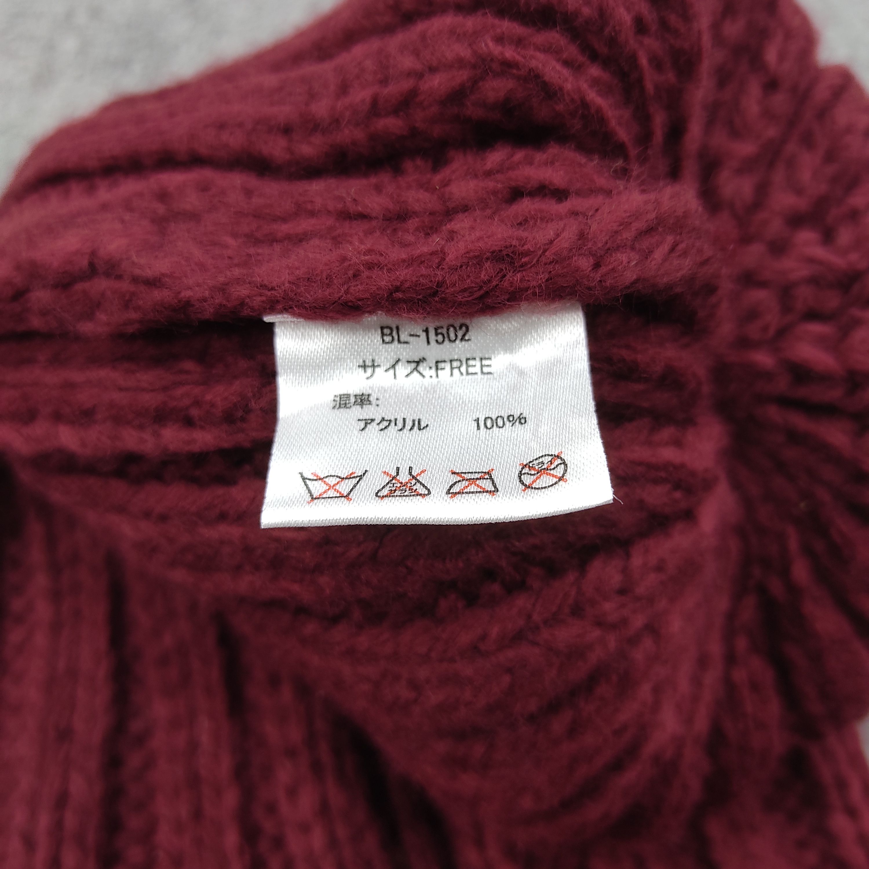 Japanese Brand × Vintage Vintage Smile Beanie Snow Cap Hat Size ONE SIZE - 4 Thumbnail