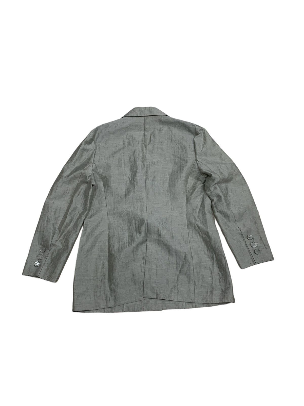 Givenchy × Vintage VINTAGE GIVENCHY GLAMOUR MIX SILK BLAZER COAT Size US XS / EU 42 / 0 - 2 Thumbnail