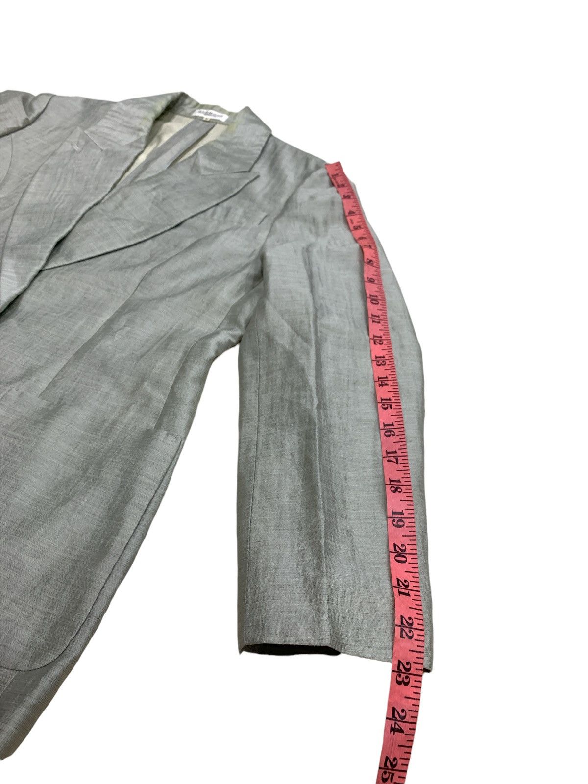 Givenchy × Vintage VINTAGE GIVENCHY GLAMOUR MIX SILK BLAZER COAT Size US XS / EU 42 / 0 - 5 Thumbnail