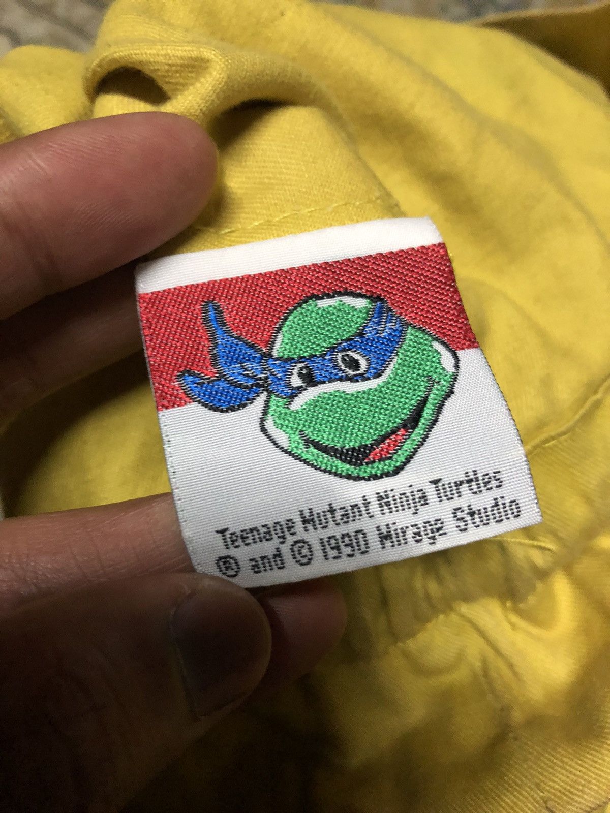 Vintage RARE⚡️VTGE Teenage Mutant Ninja Turtles DRAWSTRING BAGPACK Size ONE SIZE - 6 Thumbnail
