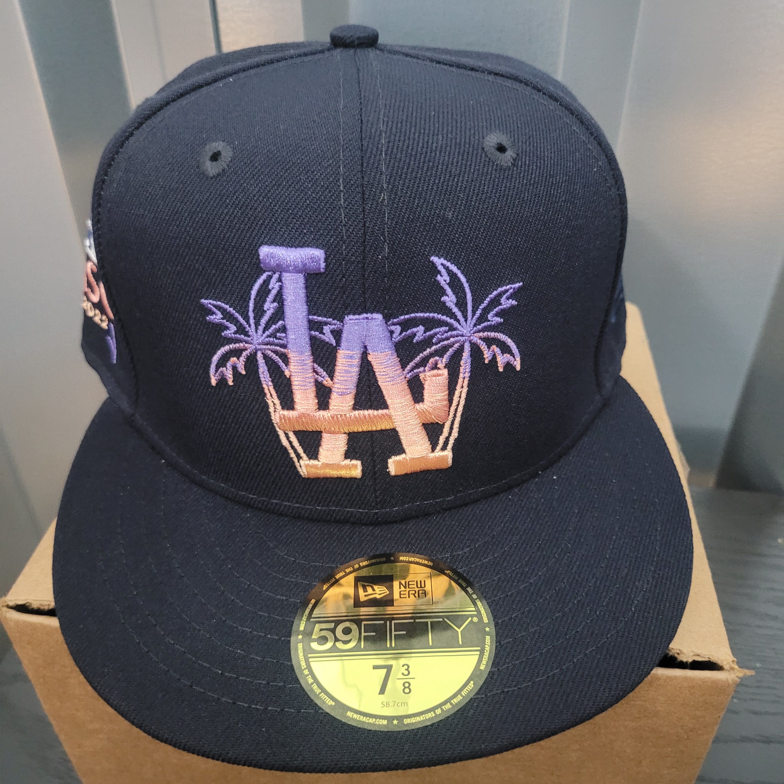 7 3/8 New Era 59Fifty 2024 LA DODGERS Palm Tree