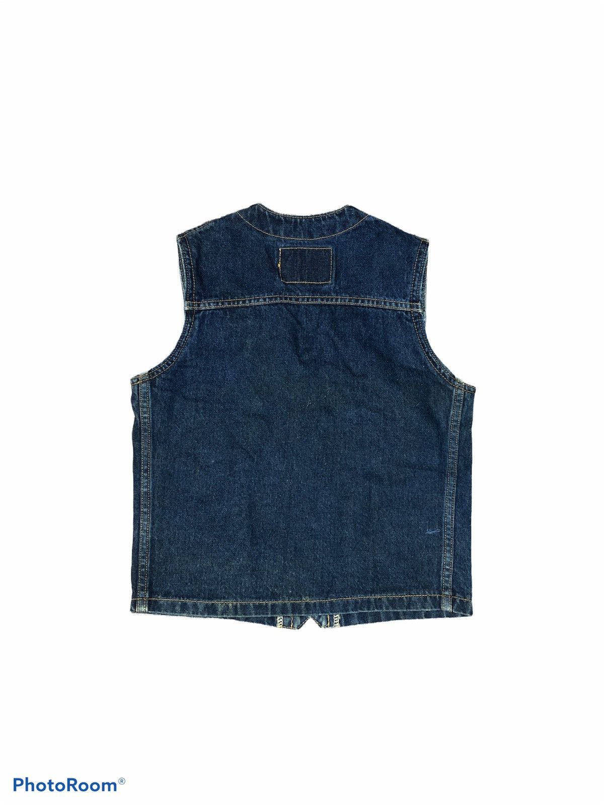 Vintage KIDS‼️‼️VTGE BOBSON DENIM VEST Size US XXS / EU 40 - 2 Thumbnail