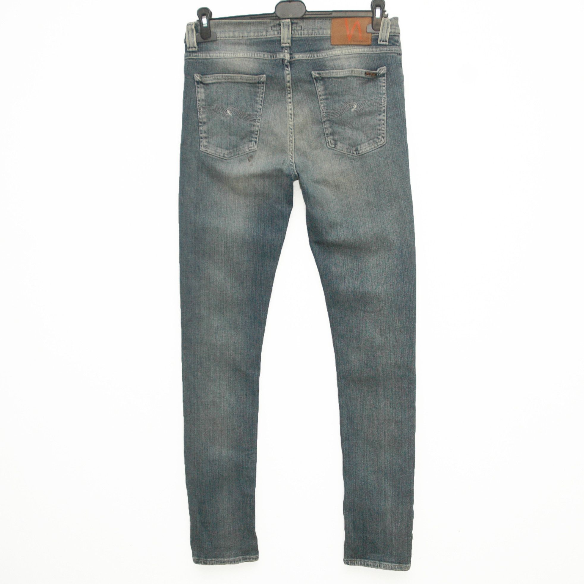 Nudie Jeans Nudie Jeans High Kai Smokie Blue Made in Italy W31 L32 Size US 31 - 4 Thumbnail