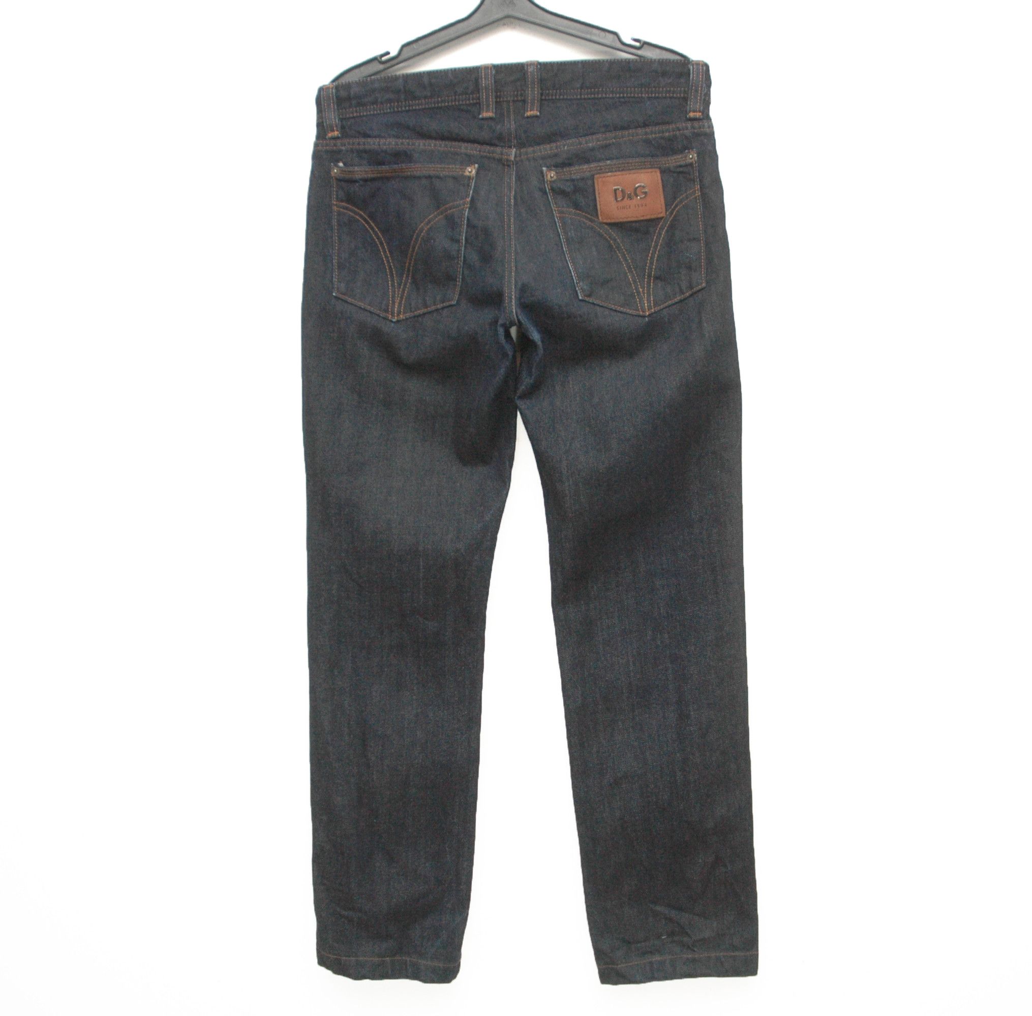 Dolce & Gabbana Dolce Gabbana Vintage Denim Jeans Leather Patch Size US 30 / EU 46 - 1 Thumbnail