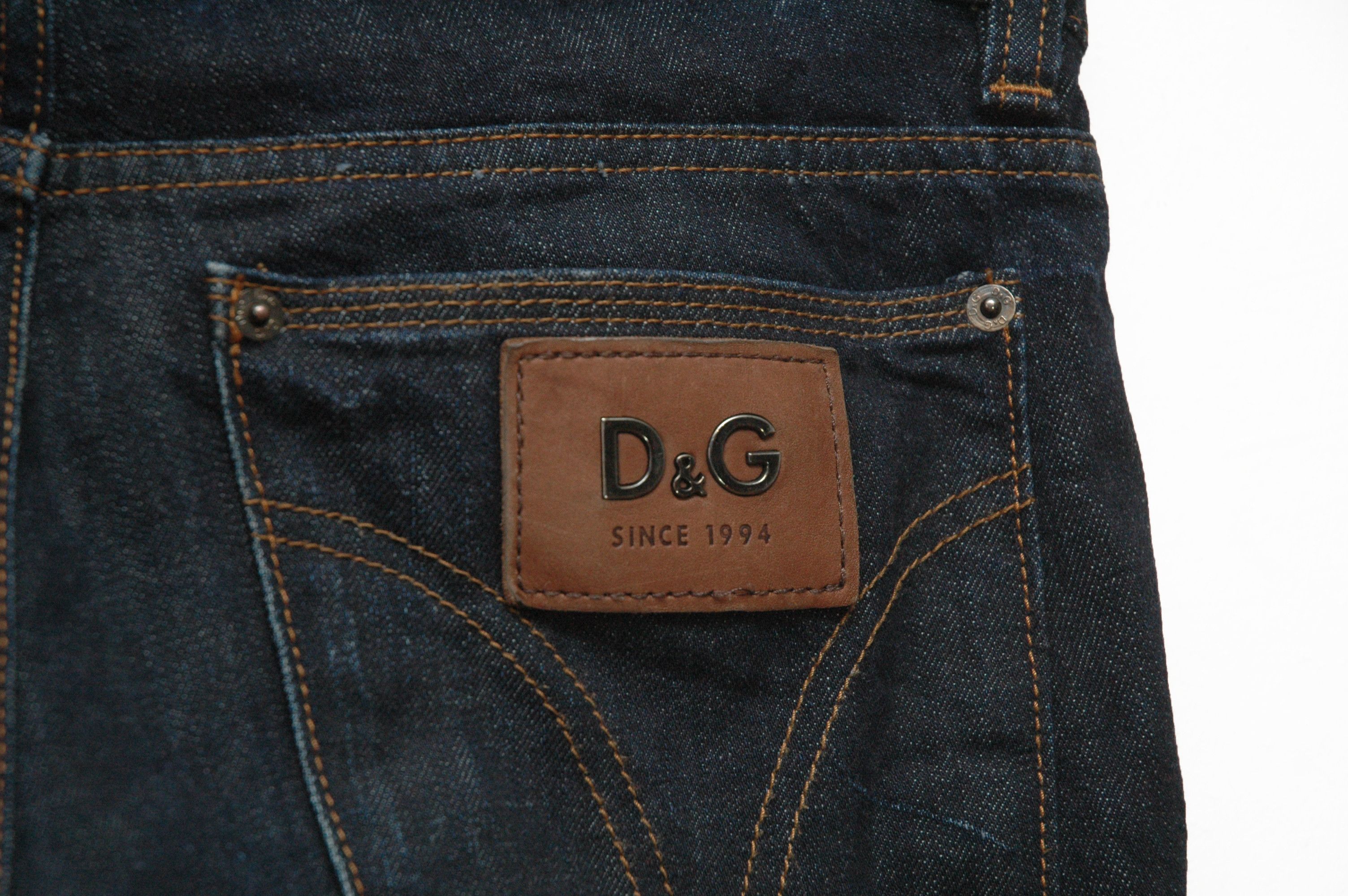 Dolce & Gabbana Dolce Gabbana Vintage Denim Jeans Leather Patch Size US 30 / EU 46 - 3 Thumbnail