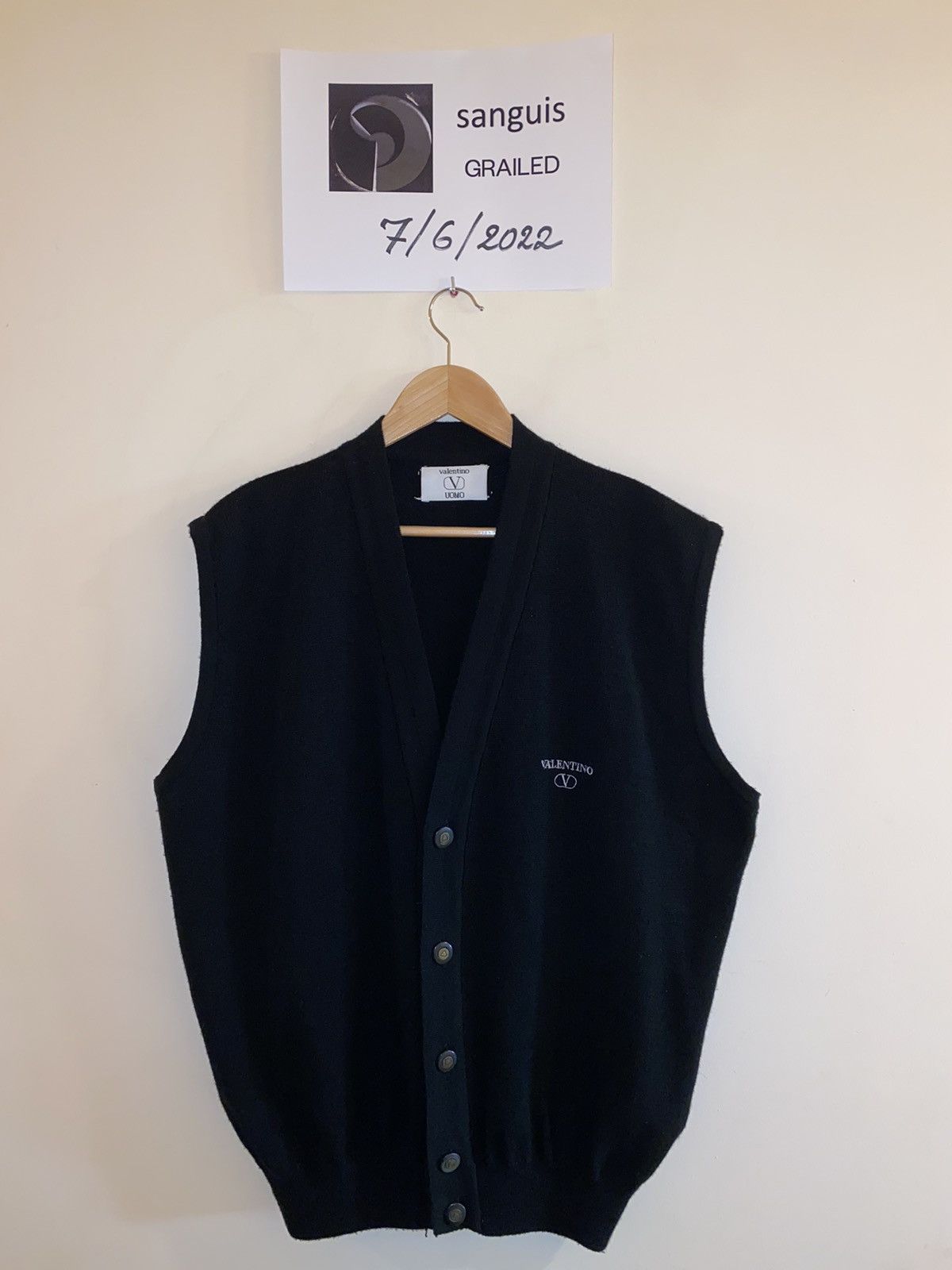 Black Valentino Uomo Vest