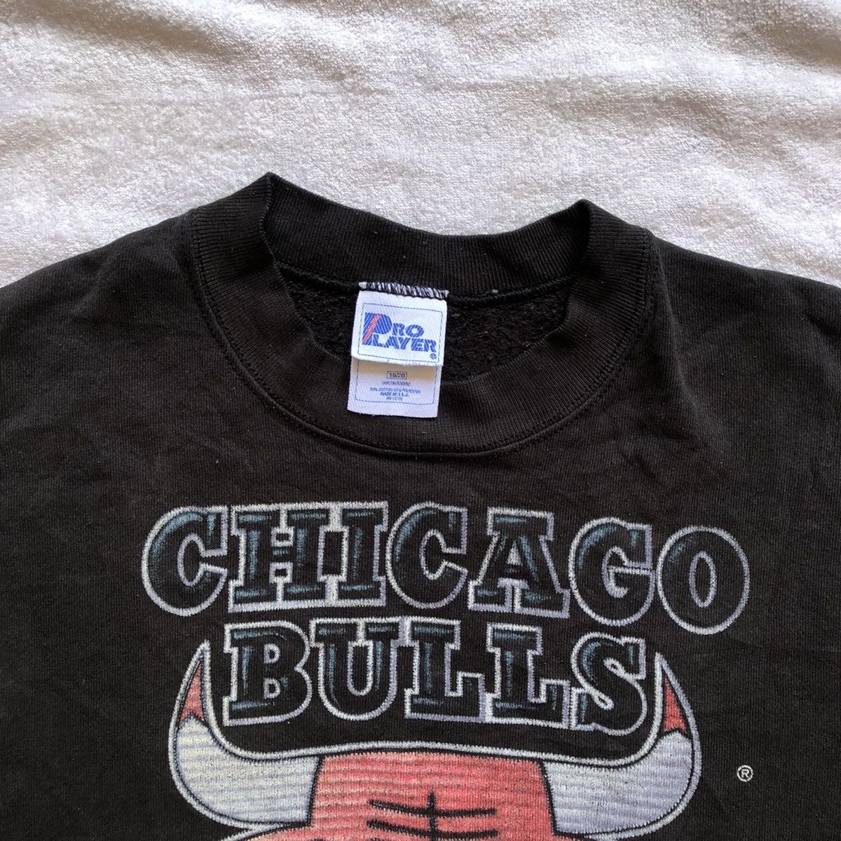 NBA × Pro Player × Vintage Pro Player Vintage Chicago Bulls sweatshirt Size US M / EU 48-50 / 2 - 3 Thumbnail