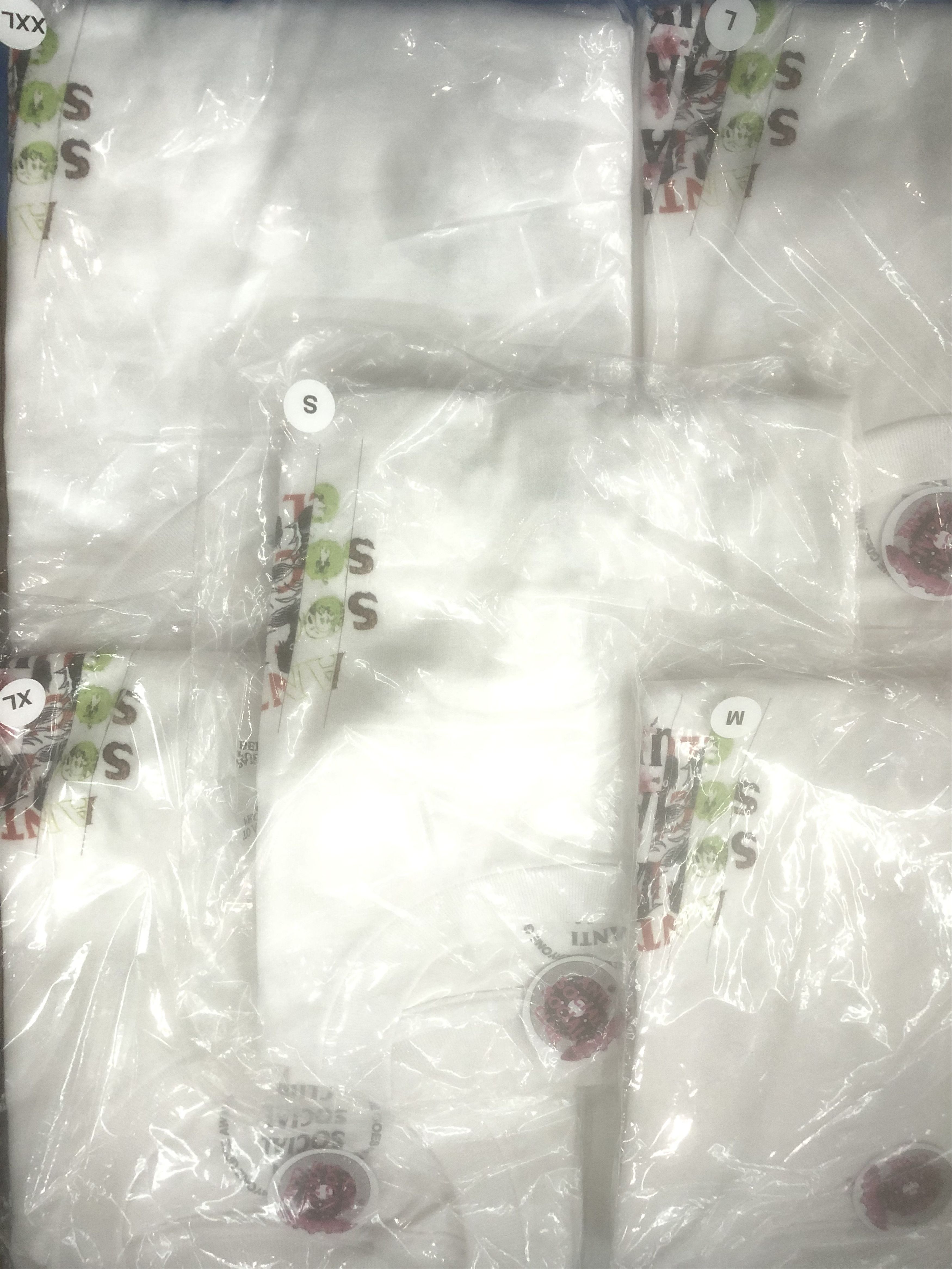 Anti Social Social Club × Members Only DS Weekly ASSC Madness White Tee BAPE KITH KAWS FTP FOG CDG Size US L / EU 52-54 / 3 - 7 Thumbnail