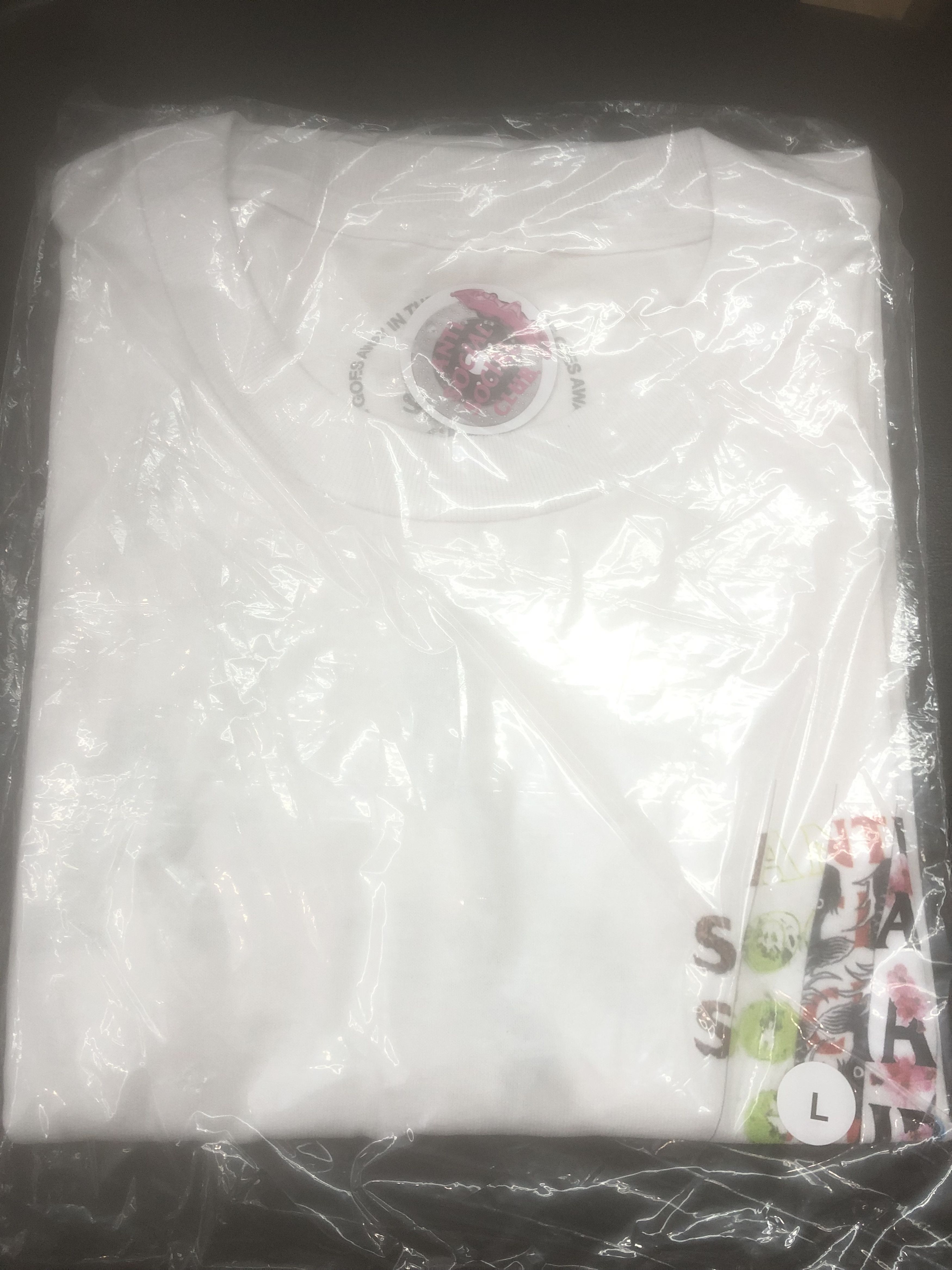 Anti Social Social Club × Members Only DS Weekly ASSC Madness White Tee BAPE KITH KAWS FTP FOG CDG Size US L / EU 52-54 / 3 - 2 Thumbnail